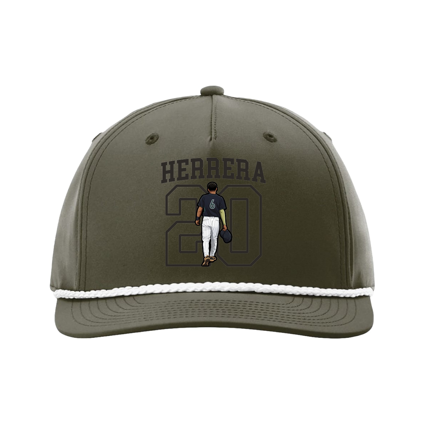 Five-Panel Classic Rope Cap — Shirsey in Green