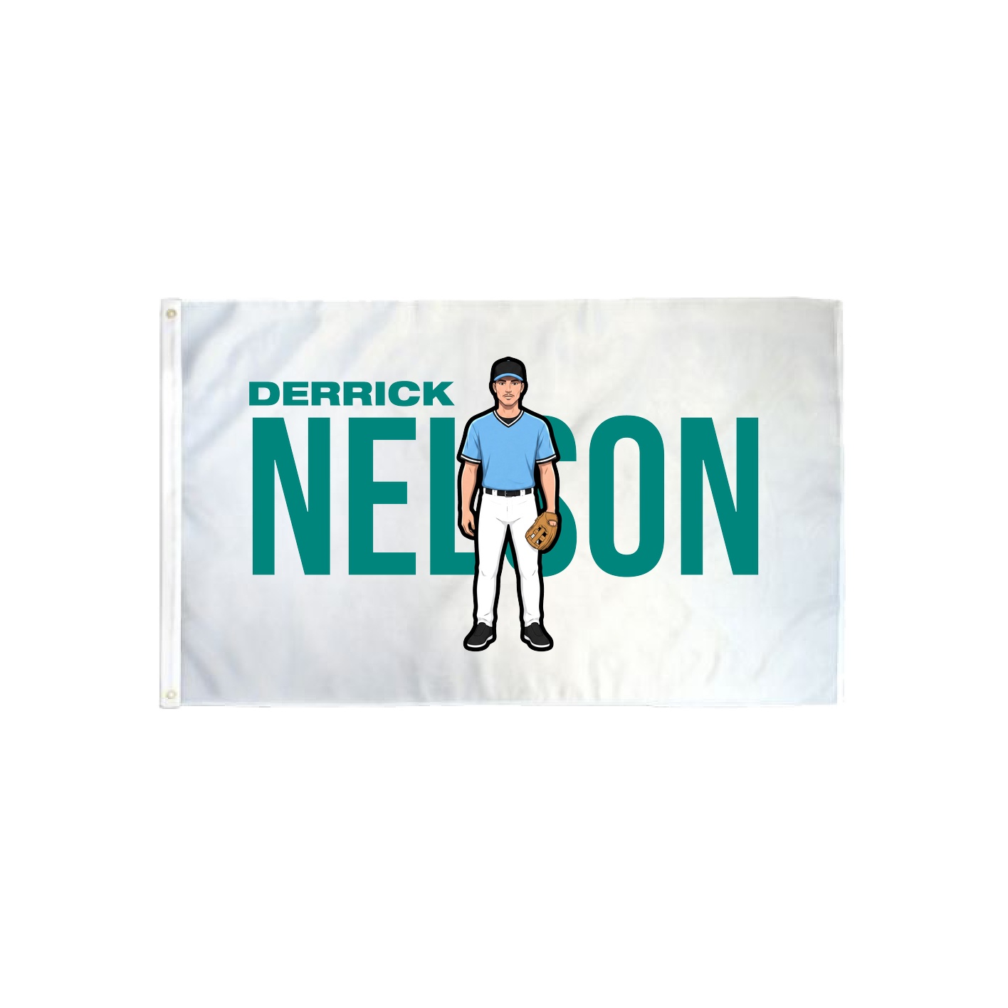 3x5 Flag — Player Name in Classic