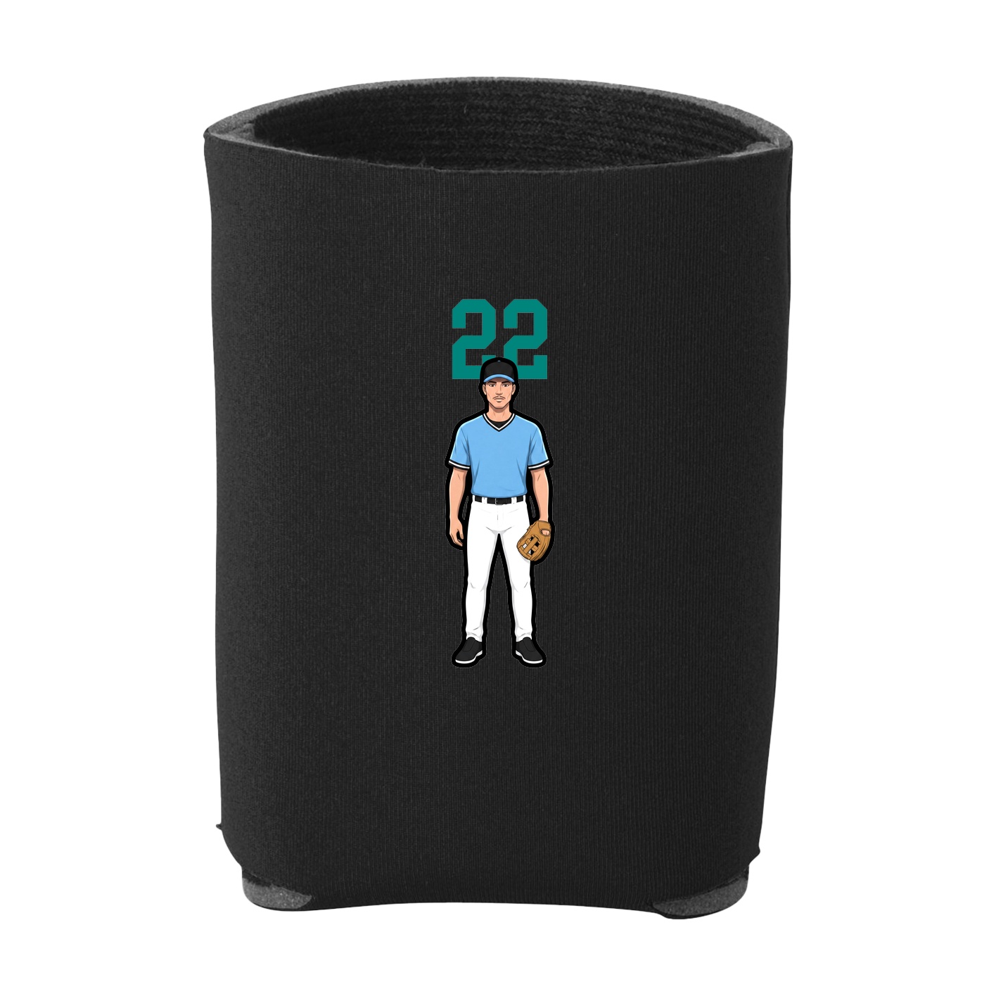 Can Holder — Number Top in Black