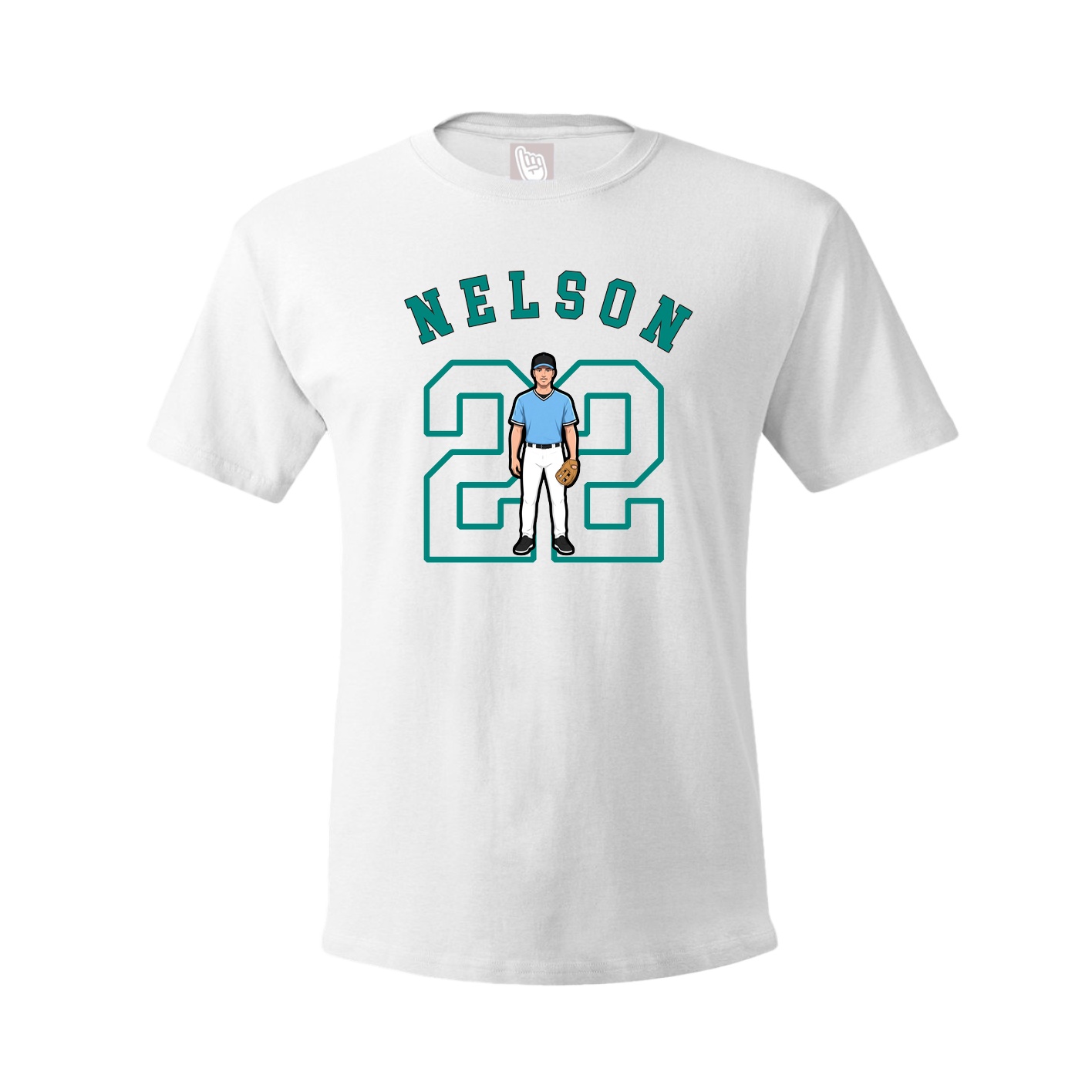 Youth Tee — Shirsey Arch in White