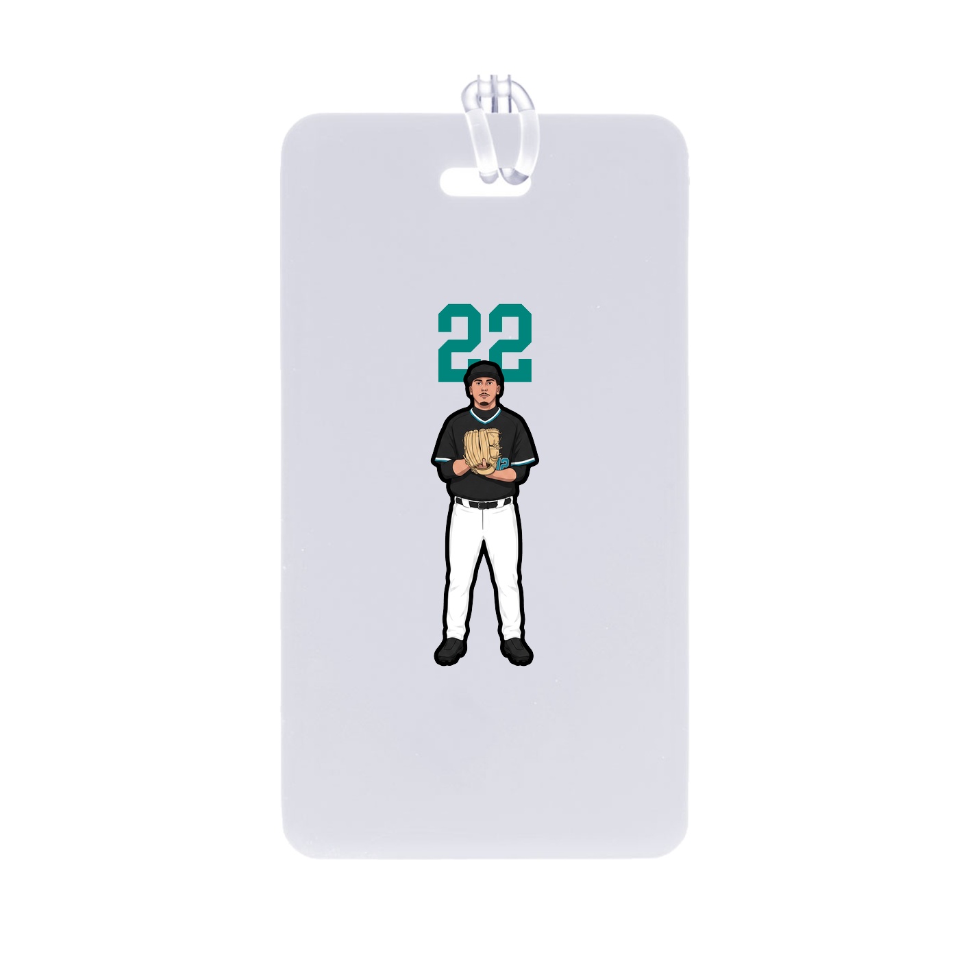 Bag Tag — Number Top in Classic