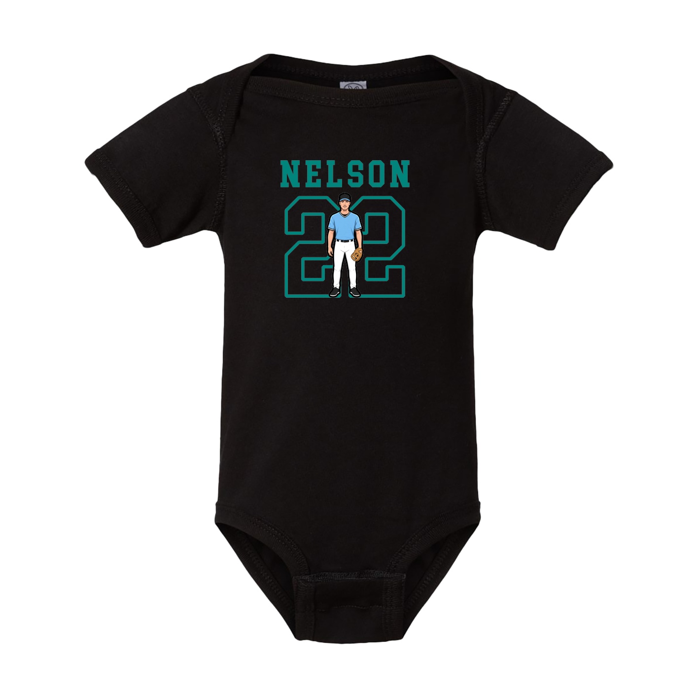 Baby Onesie — Shirsey in Black