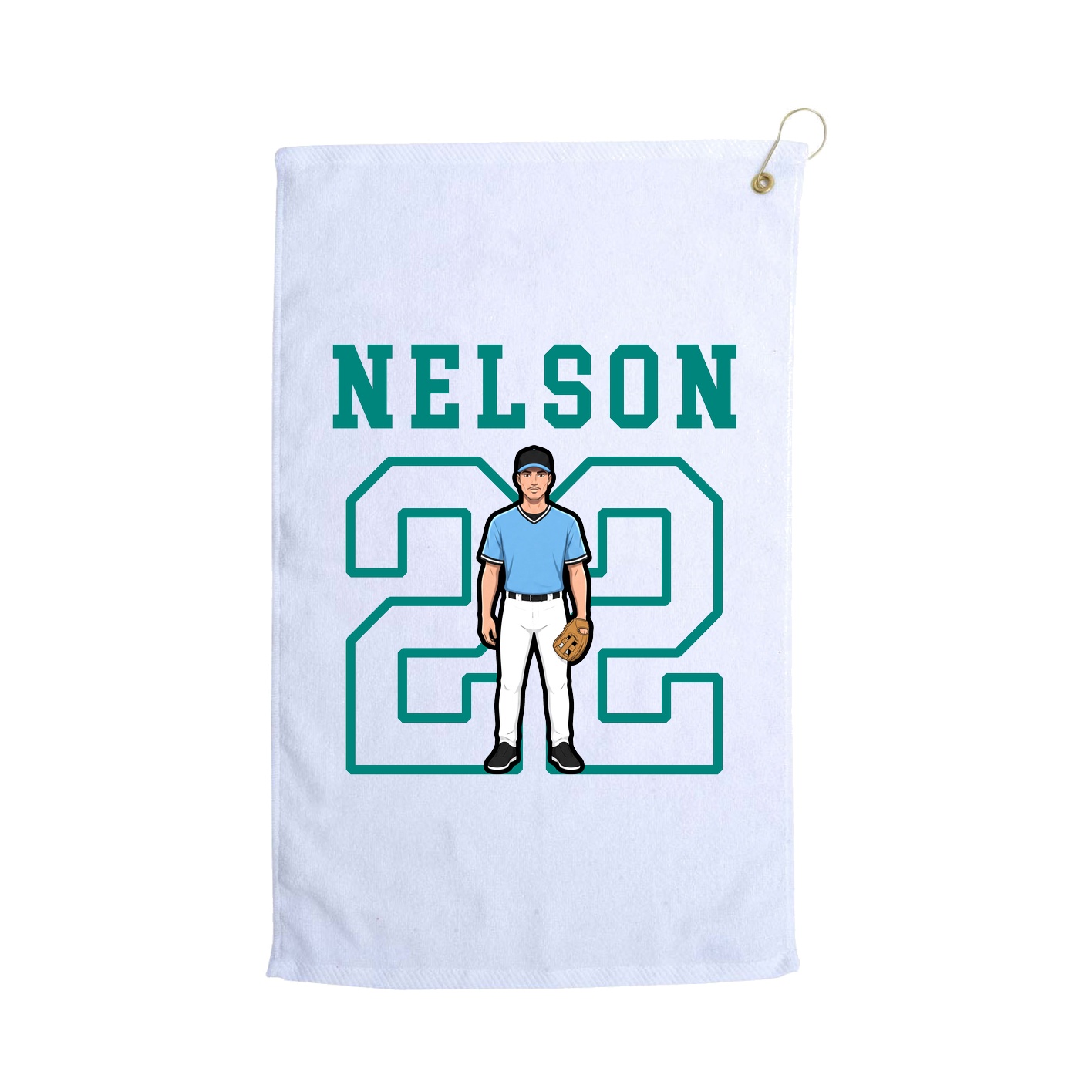 Golf Towel — Shirsey in White