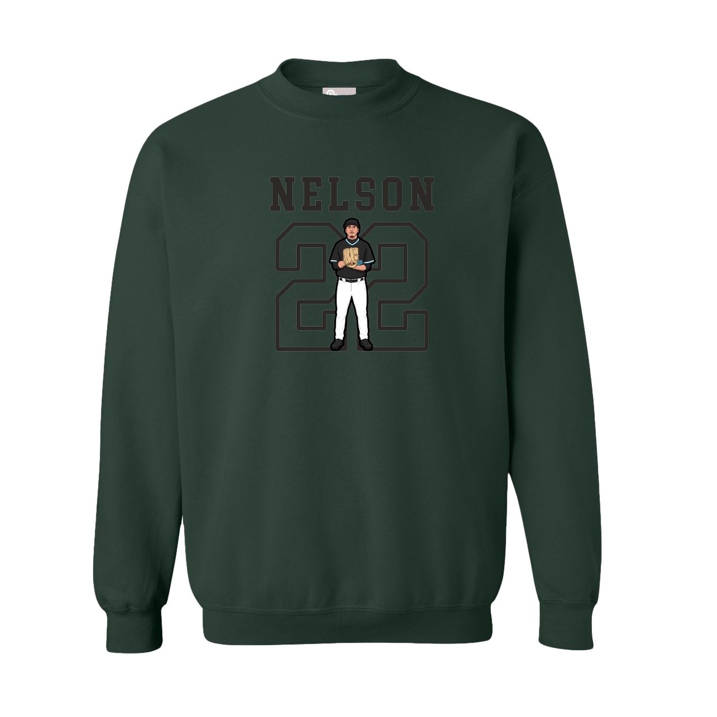 Fleece Crew — Shirsey in Green