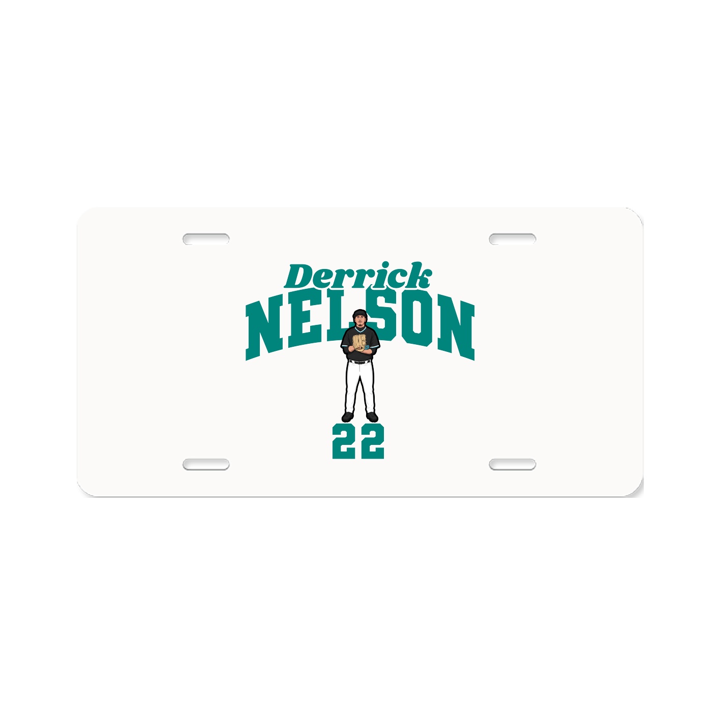 License Plate — Signature Arch in Classic