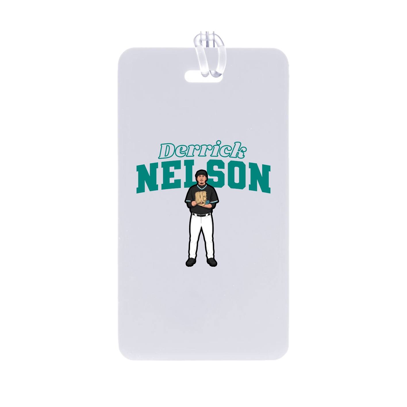 Bag Tag — Name Arch in Classic