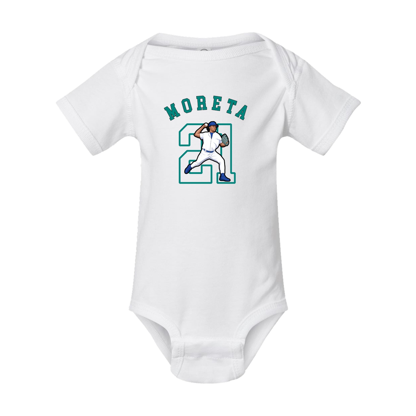 Baby Onesie — Shirsey Arch in White