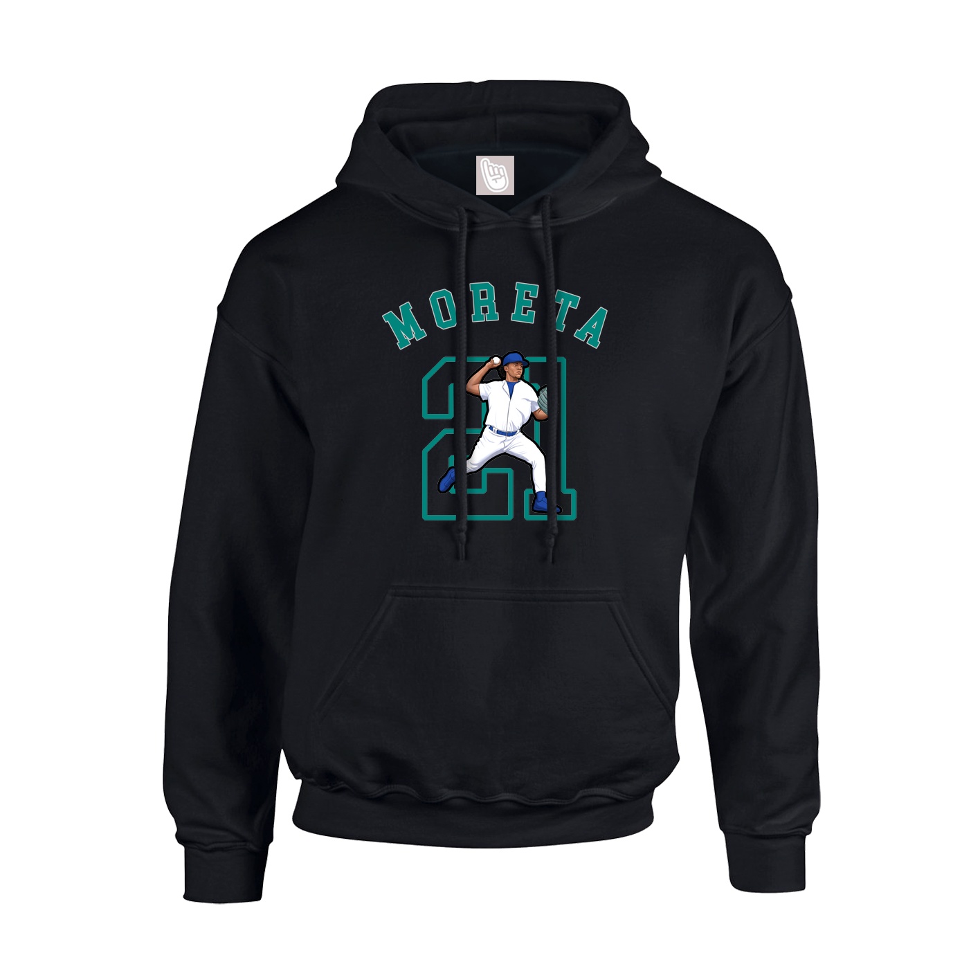 Hoodie — Shirsey Arch in Black