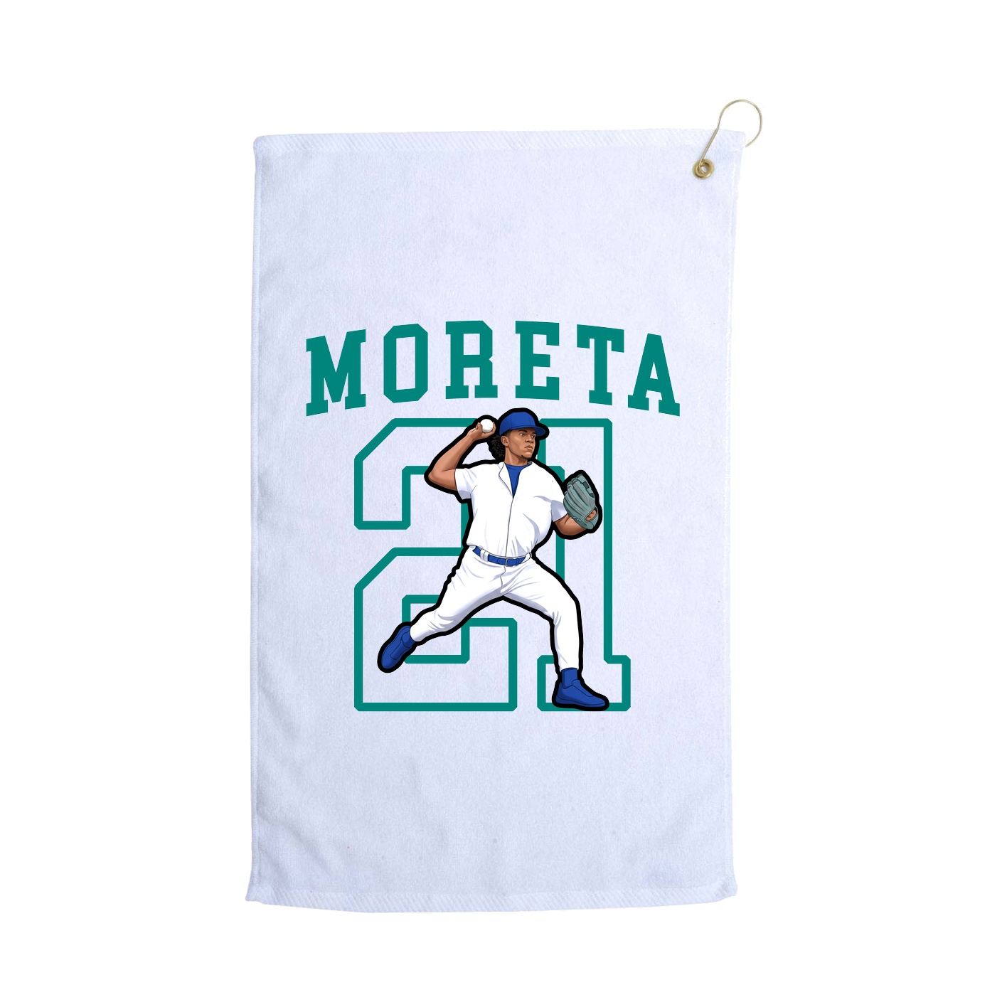 Golf Towel — Shirsey in White