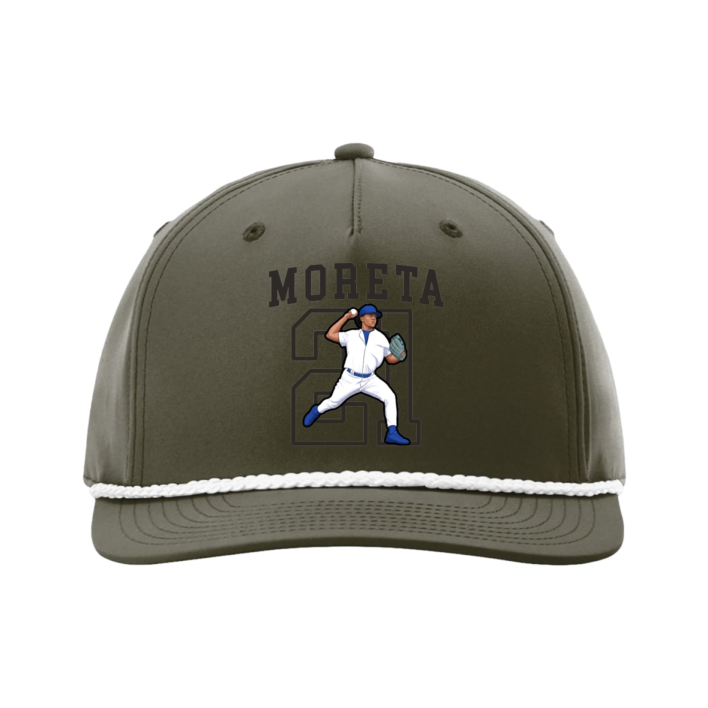 Five-Panel Classic Rope Cap — Shirsey in Green
