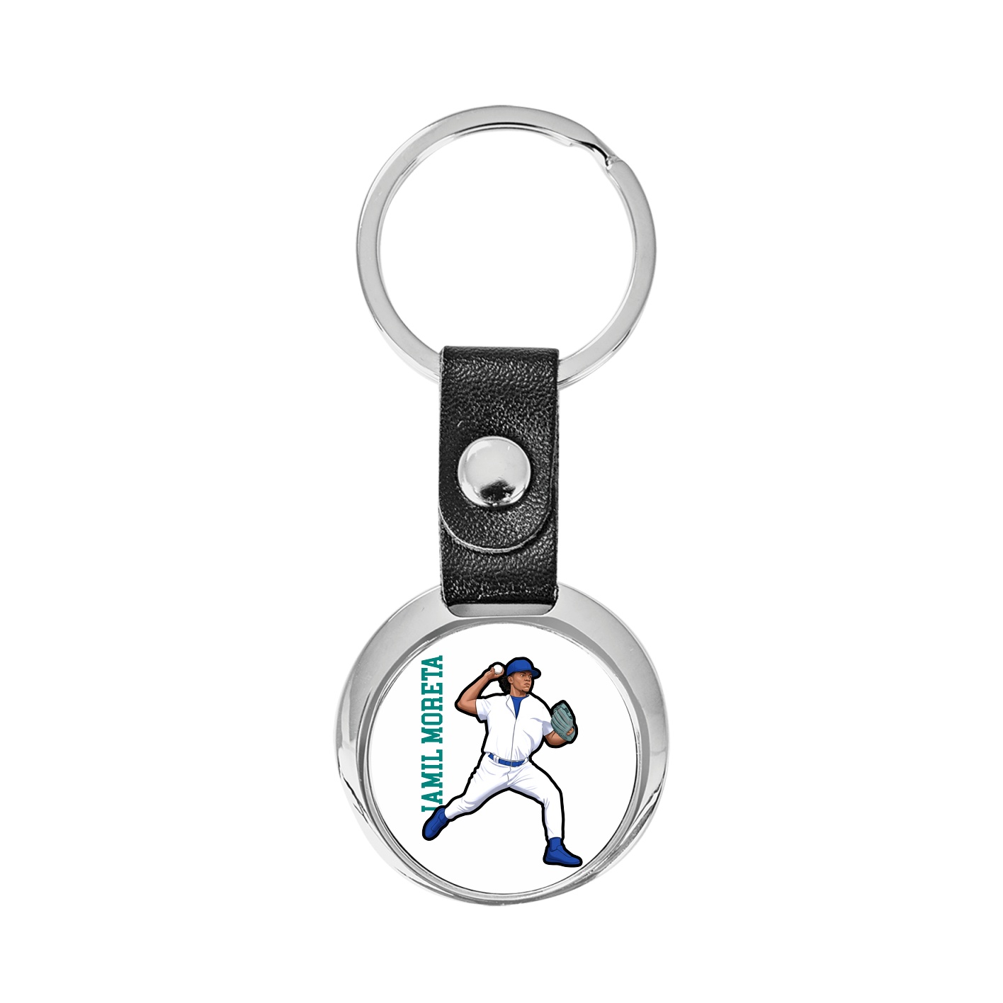 Key Chain — Name Vertical in Classic