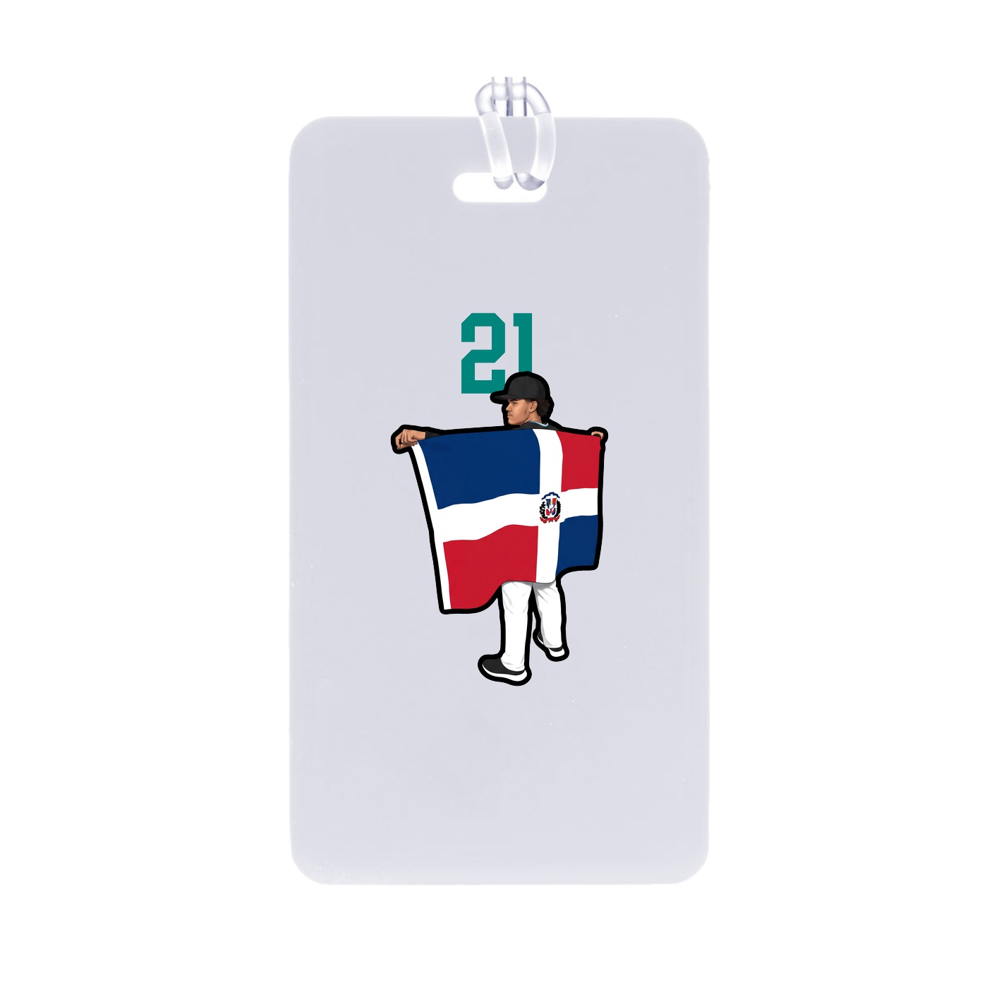 Bag Tag — Number Top in Classic