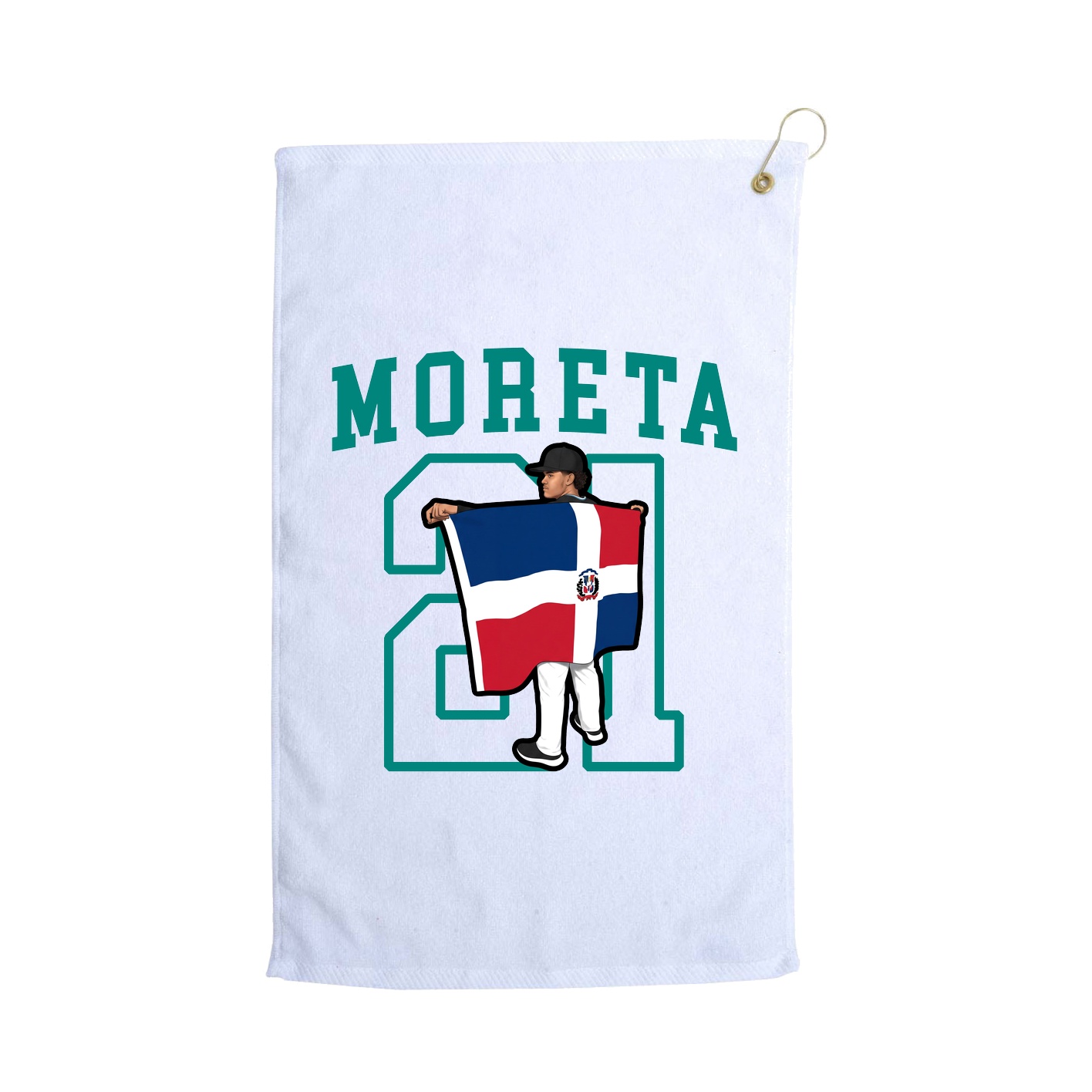 Golf Towel — Shirsey in White