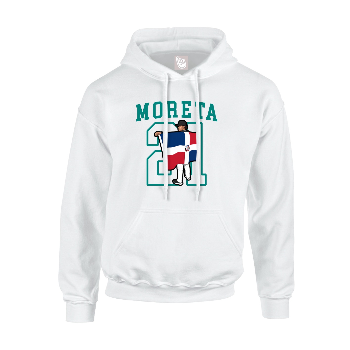 Hoodie — Shirsey in White