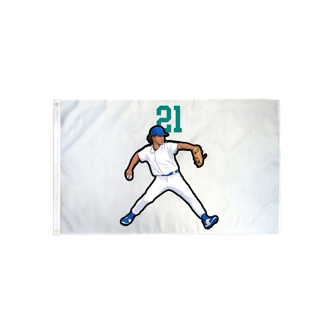 3x5 Flag — Number Top in Classic