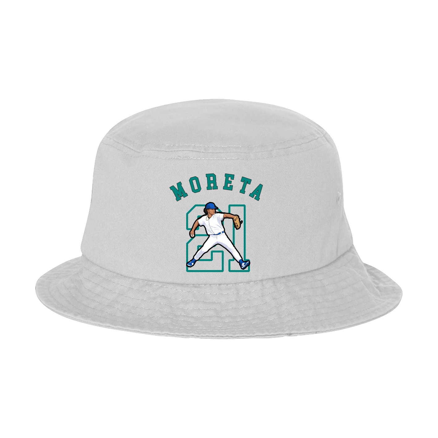 Bucket Cap — Shirsey Arch in White