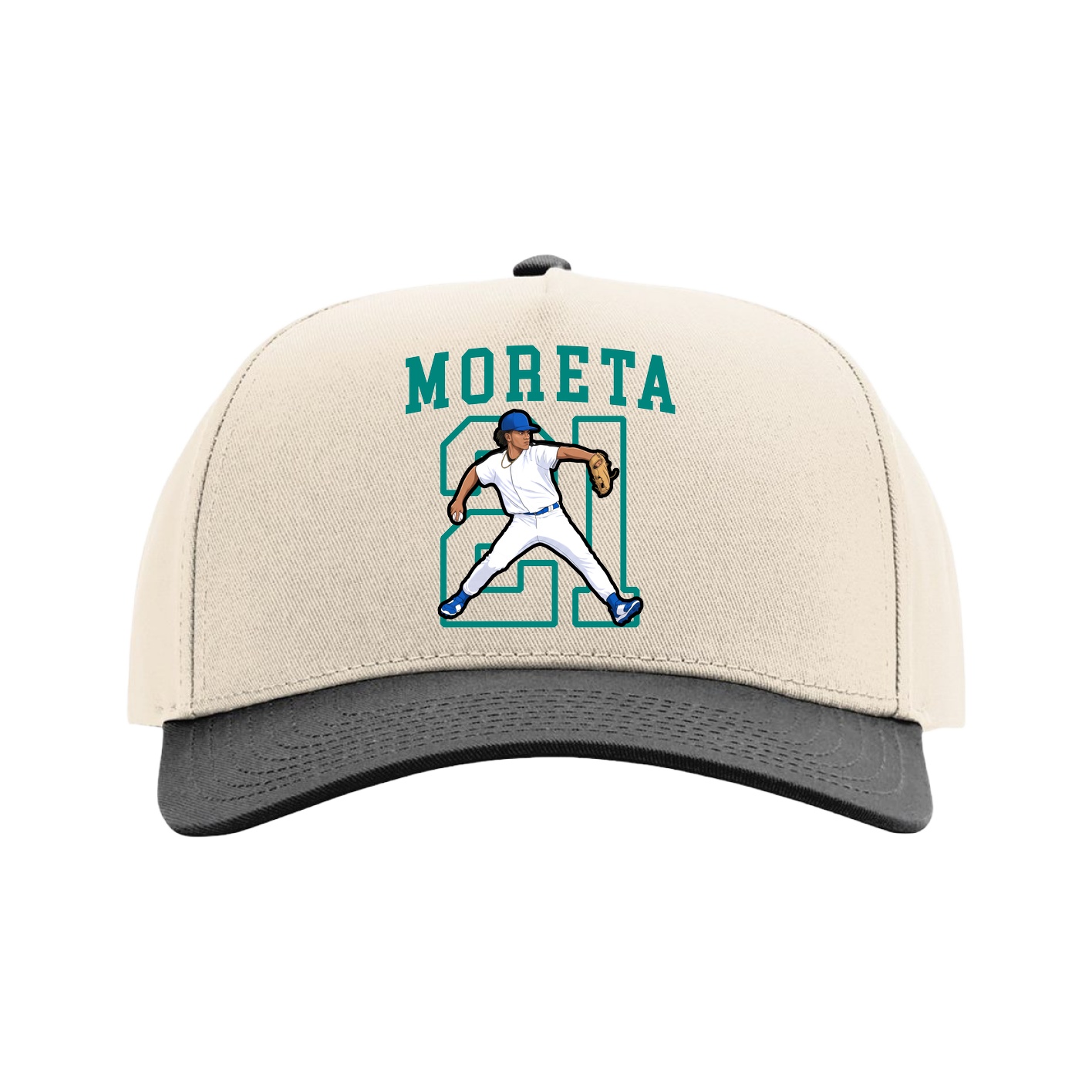 Full Fabric Five-Panel Champ Cap