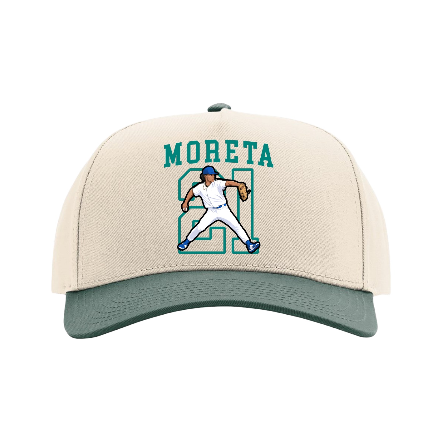 Full Fabric Five-Panel Champ Cap