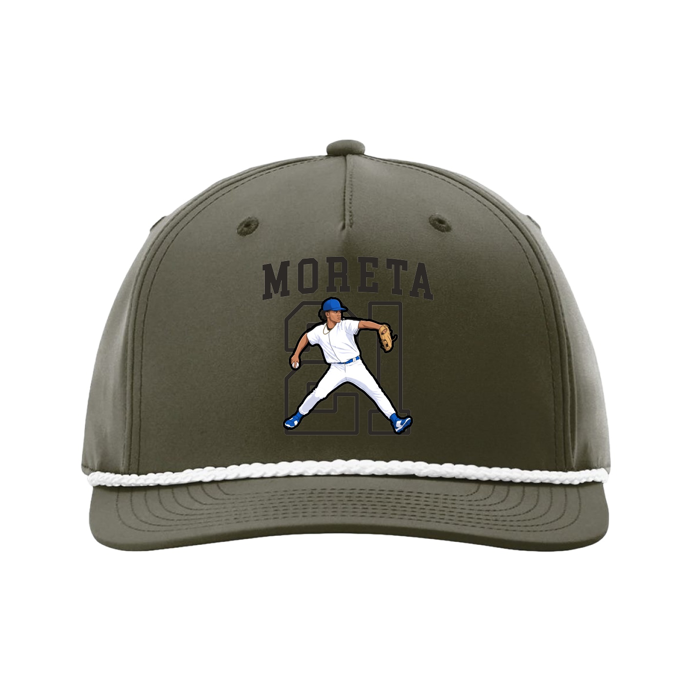 Five-Panel Classic Rope Cap — Shirsey in Green