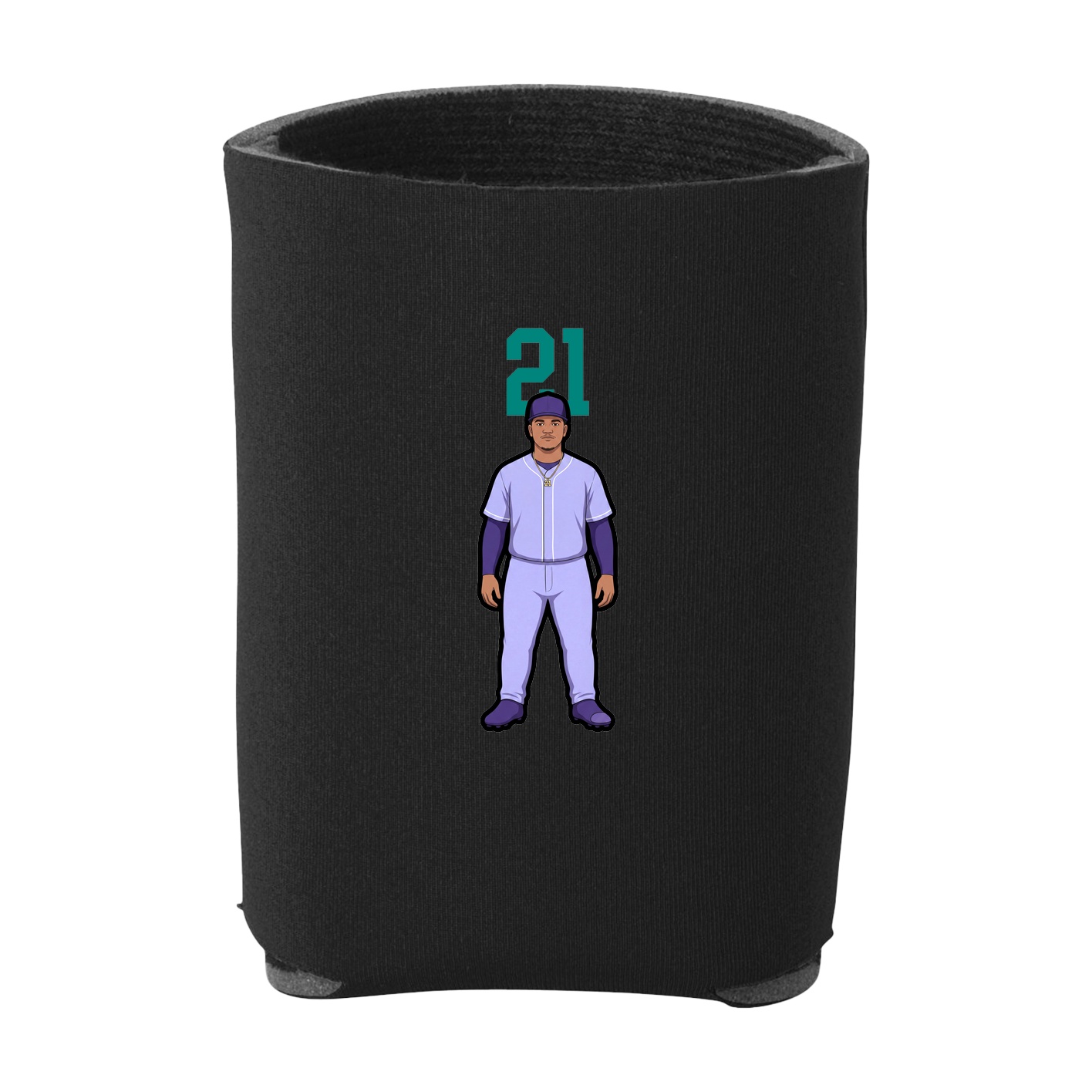 Can Holder — Number Top in Black