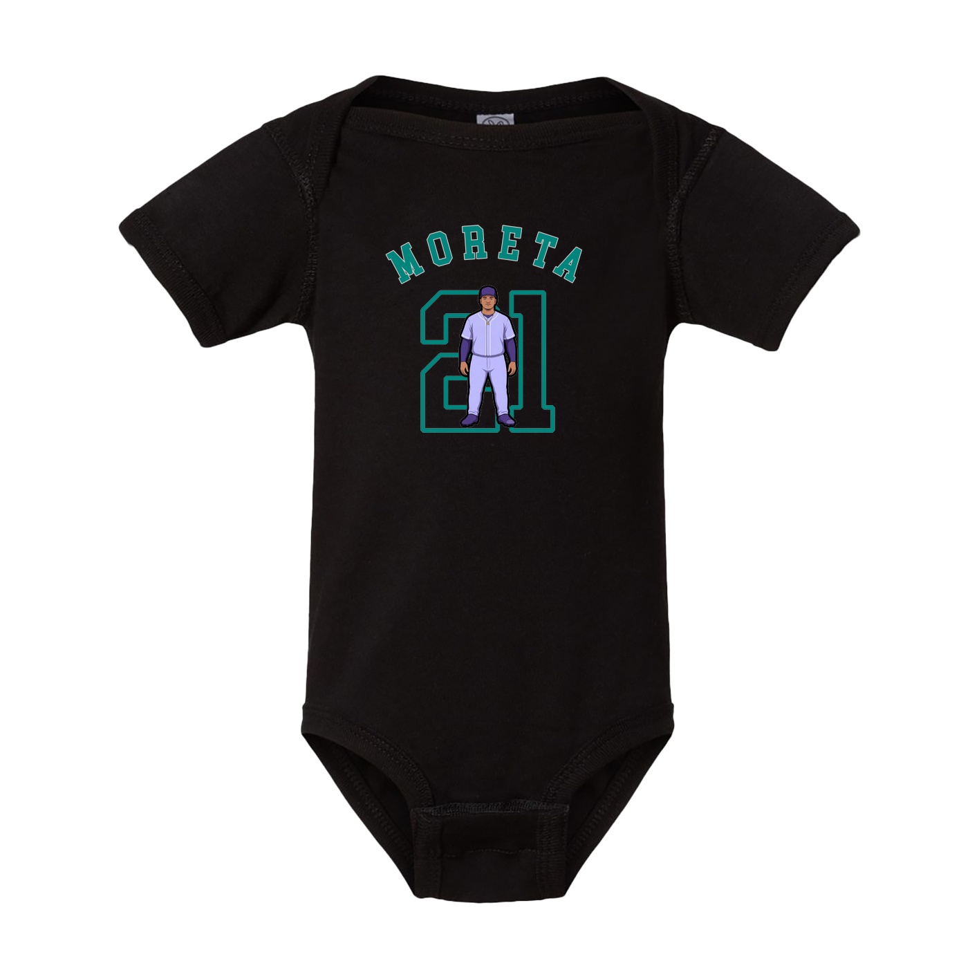 Baby Onesie — Shirsey Arch in Black