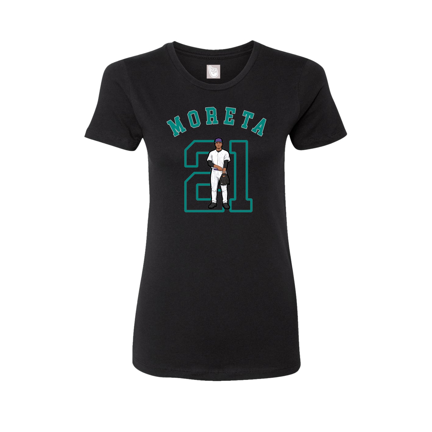 Womens Tee — Shirsey Arch in Black
