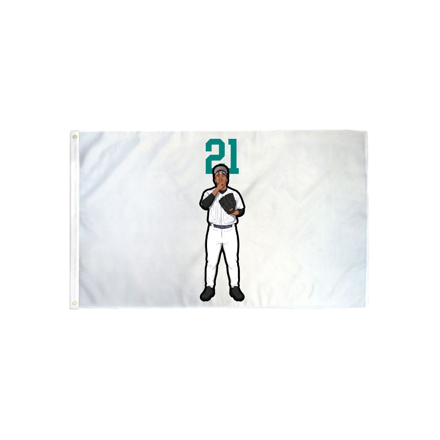 3x5 Flag — Number Top in Classic