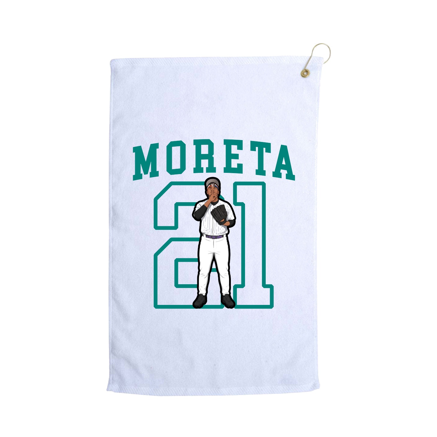 Golf Towel — Shirsey in White