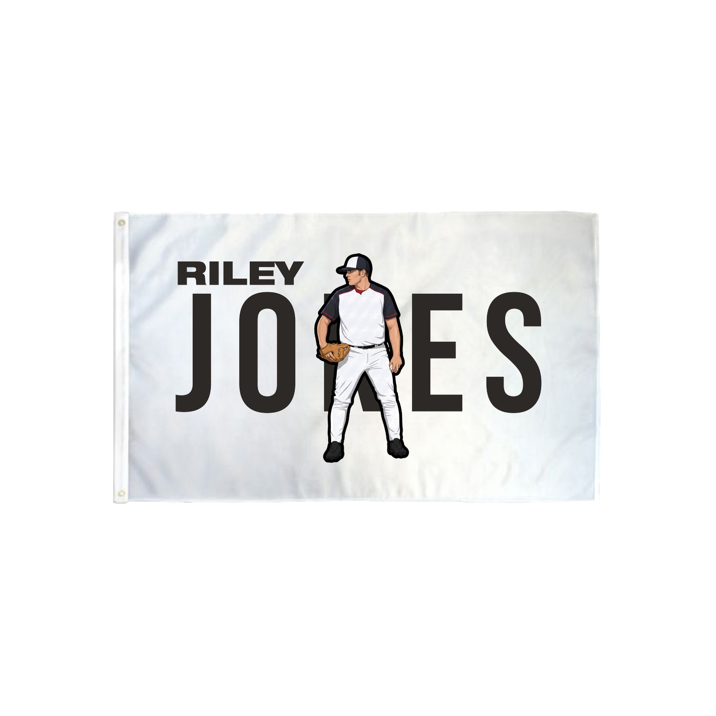 3x5 Flag — Player Name in Classic