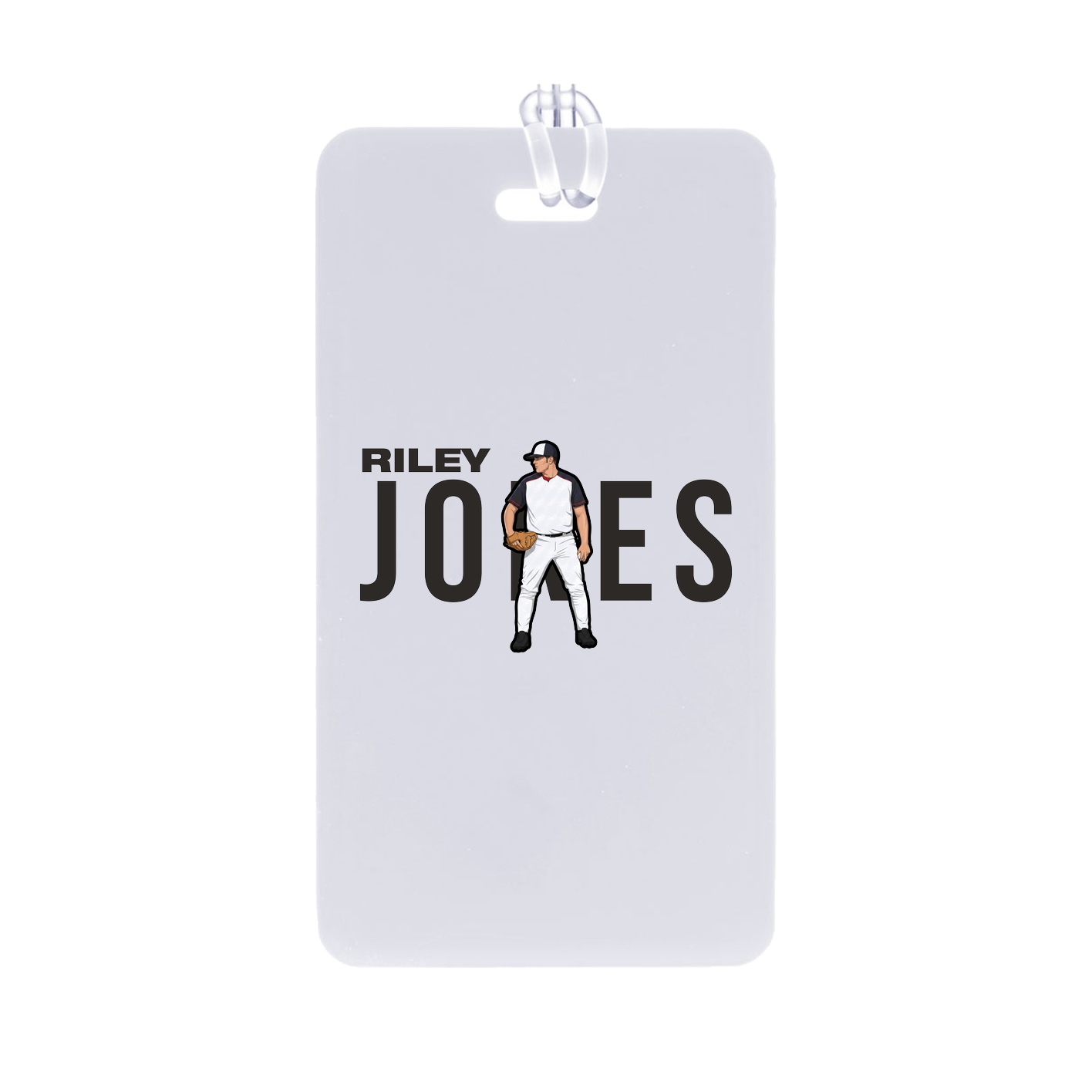 Bag Tag — Player Name in Classic