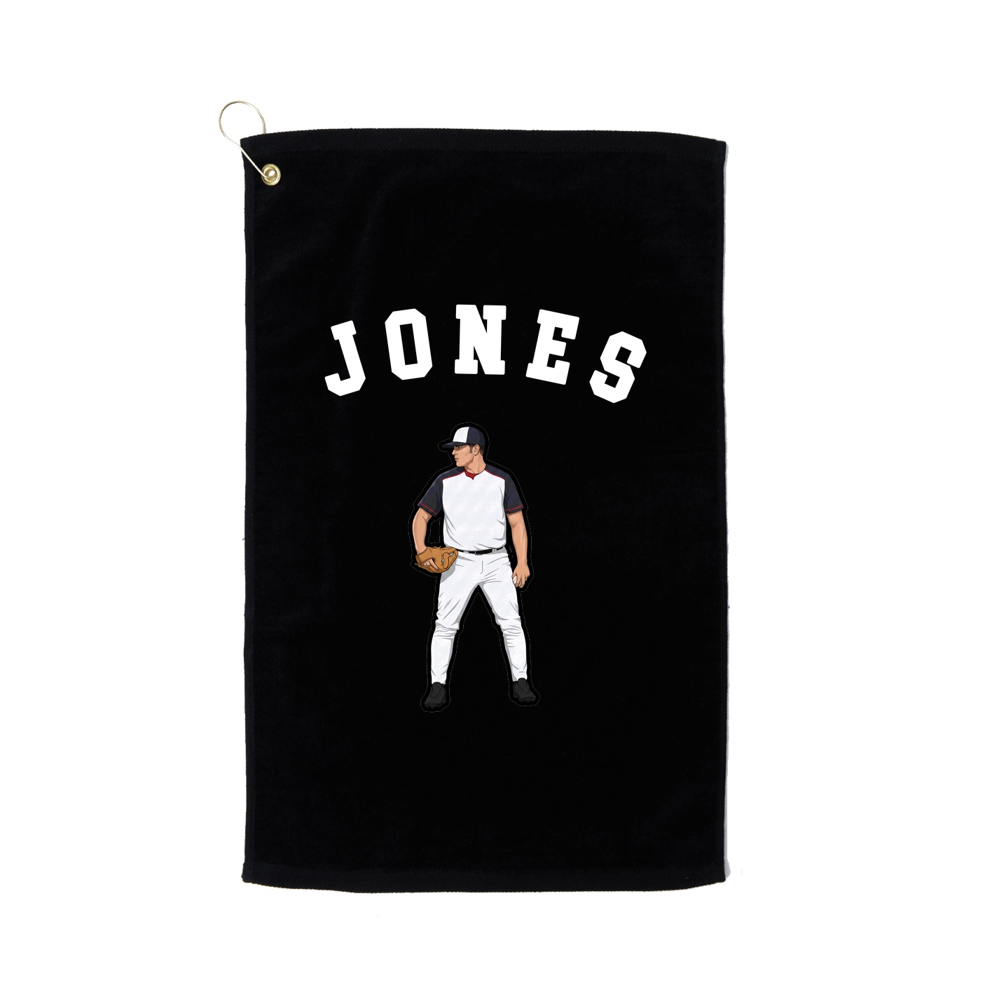 Golf Towel — Shirsey Arch in Black