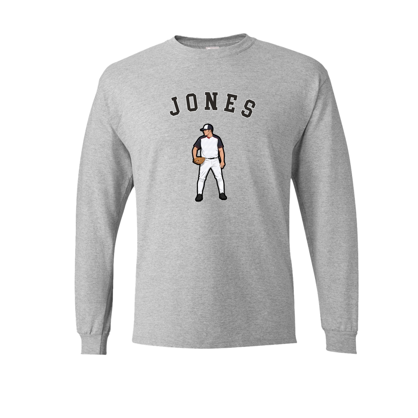 Long Sleeve Tee — Shirsey Arch in Grey
