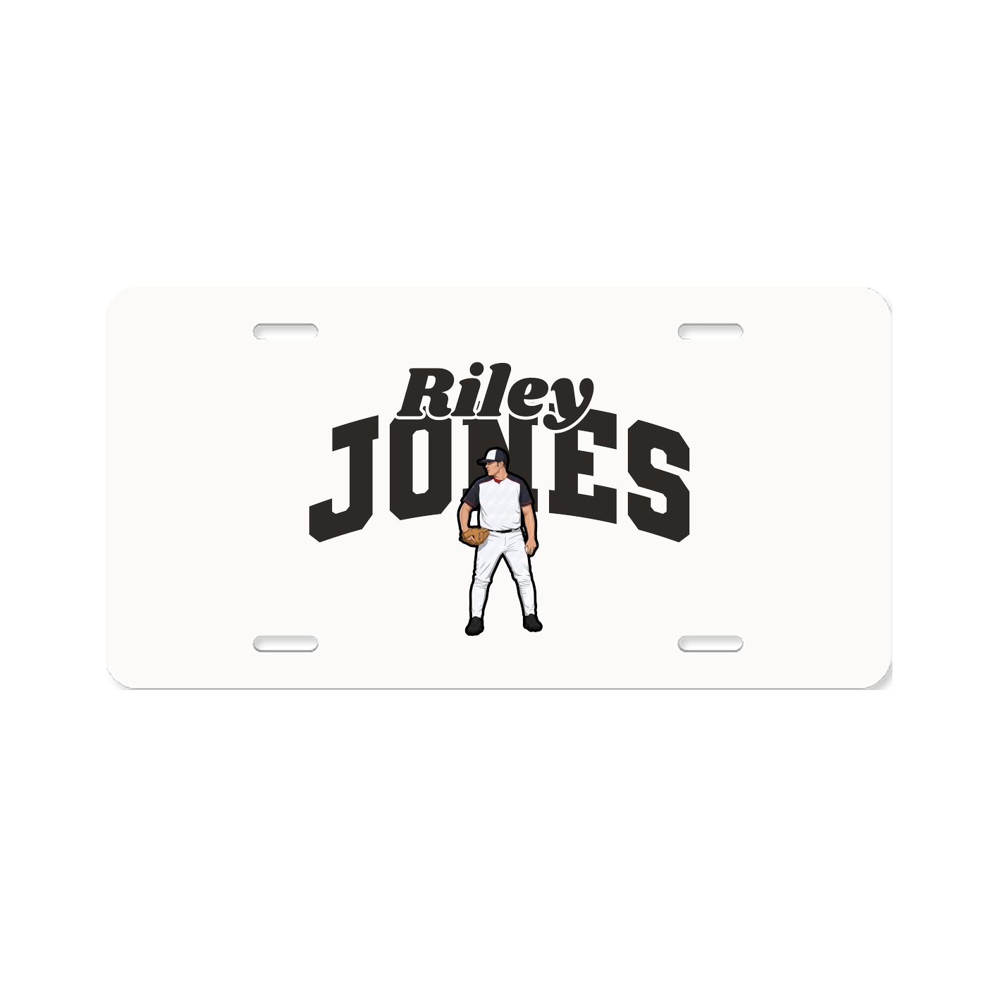 License Plate — Signature Arch in Classic