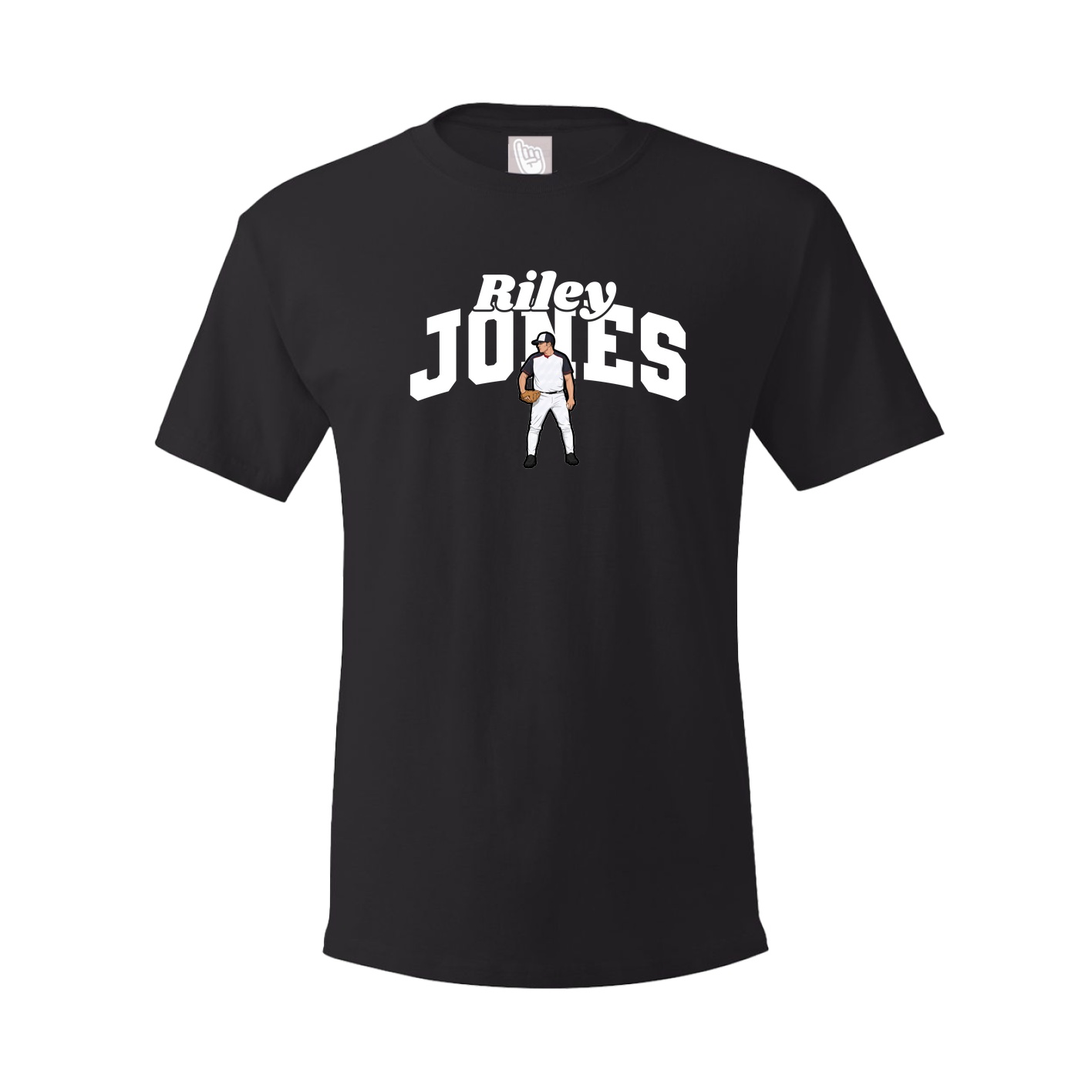 Youth Tee — Signature Arch in Black