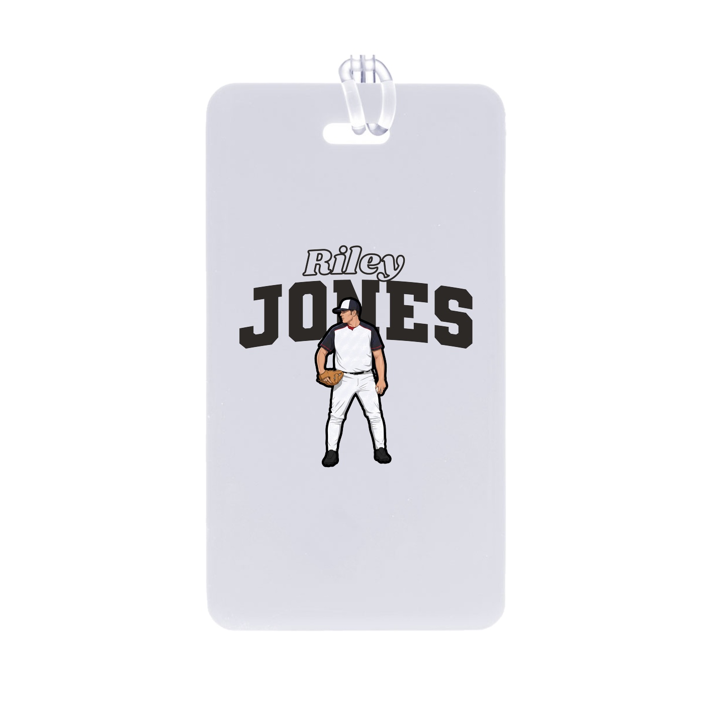Bag Tag — Name Arch in Classic