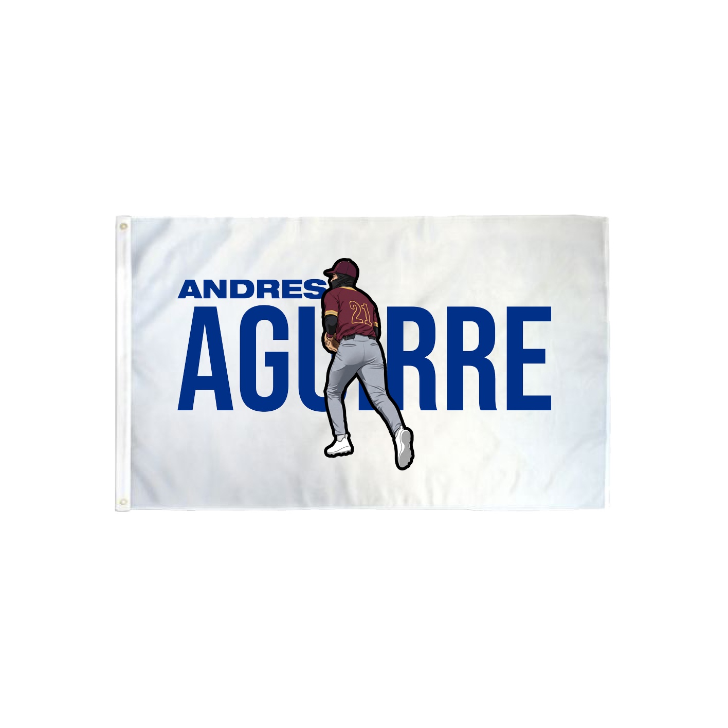 3x5 Flag — Player Name in Classic