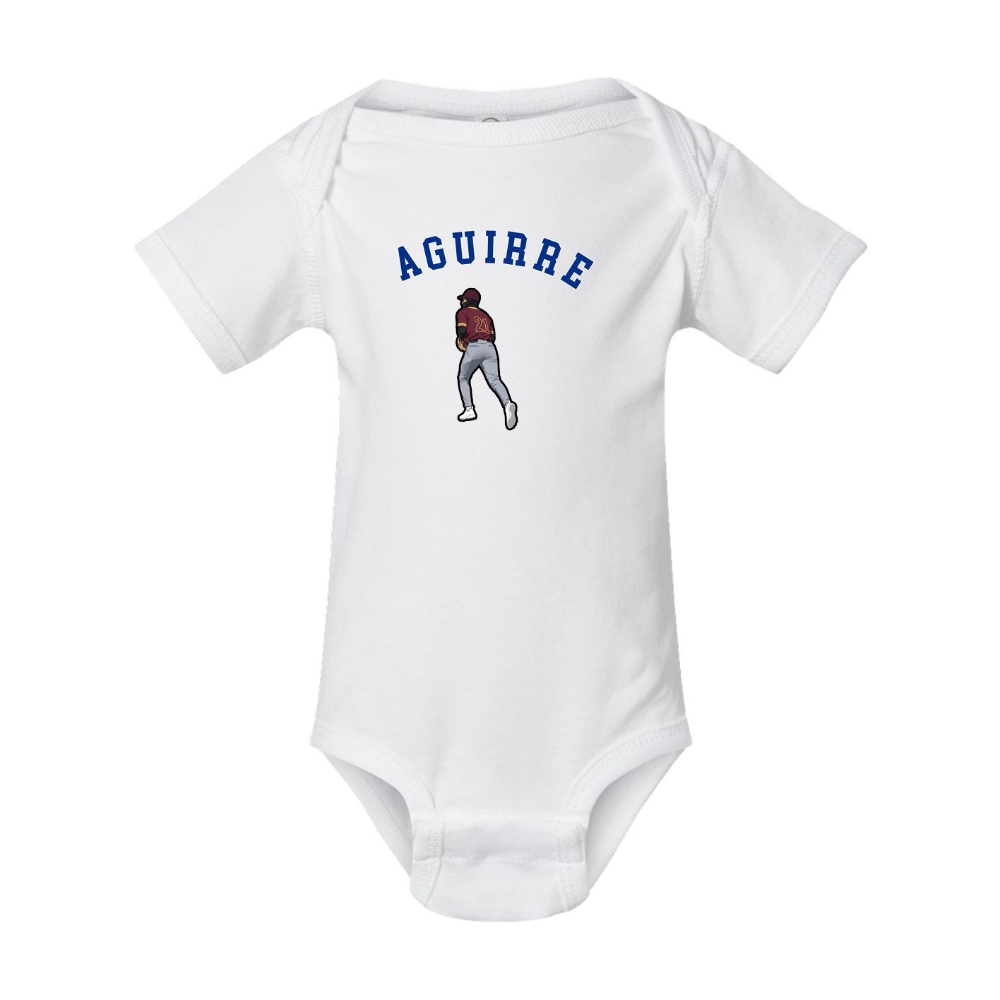 Baby Onesie — Shirsey Arch in White