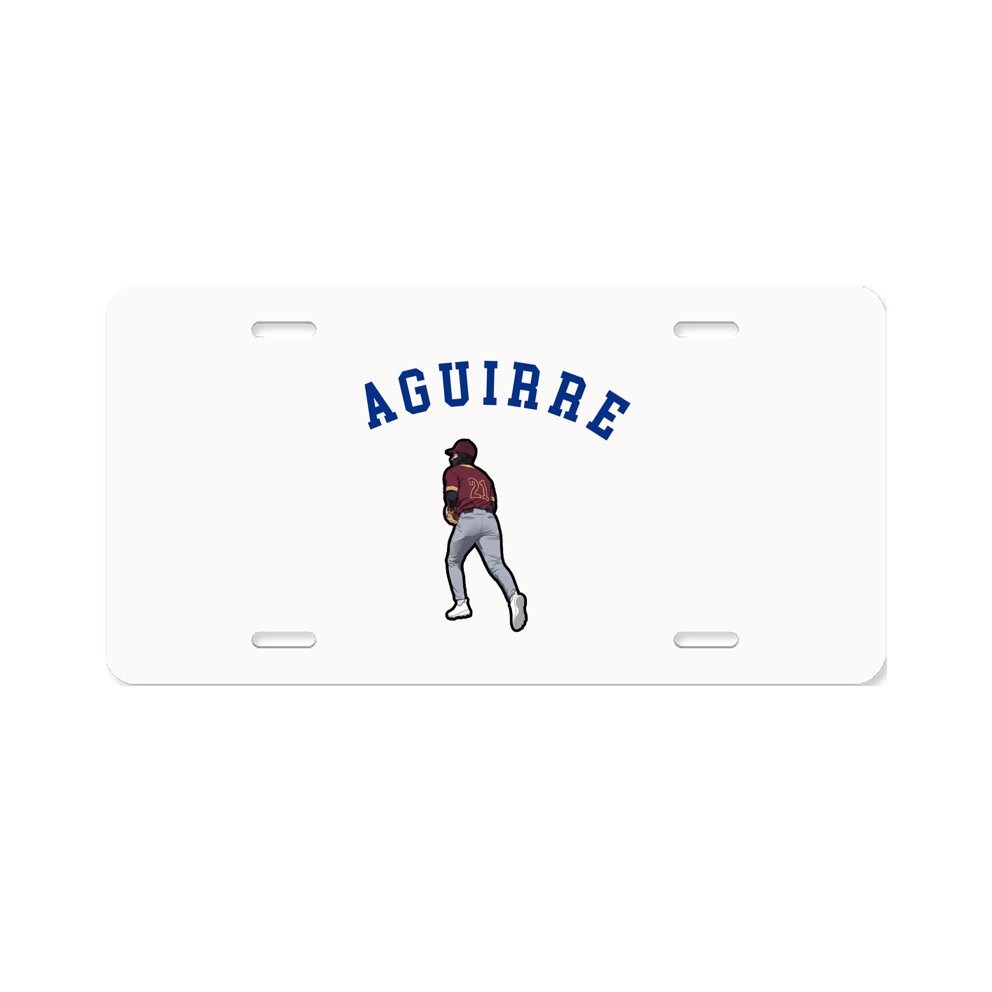 License Plate — Shirsey Arch in Classic