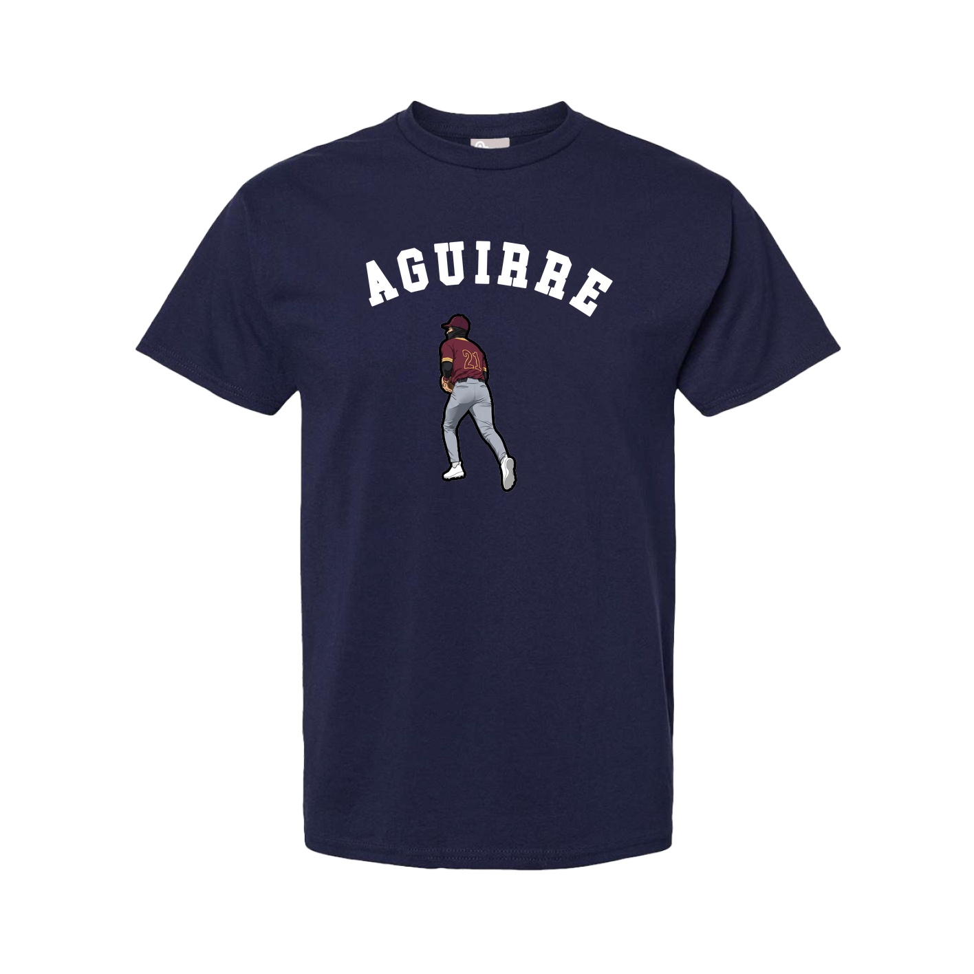 Youth Tee — Shirsey Arch in Navy