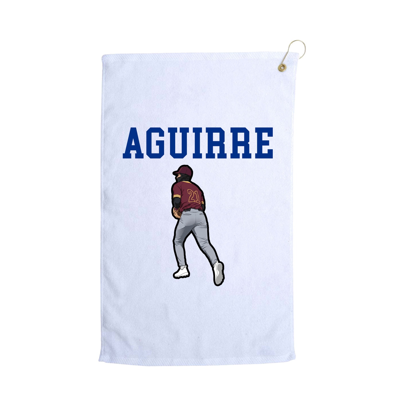 Golf Towel — Shirsey in White