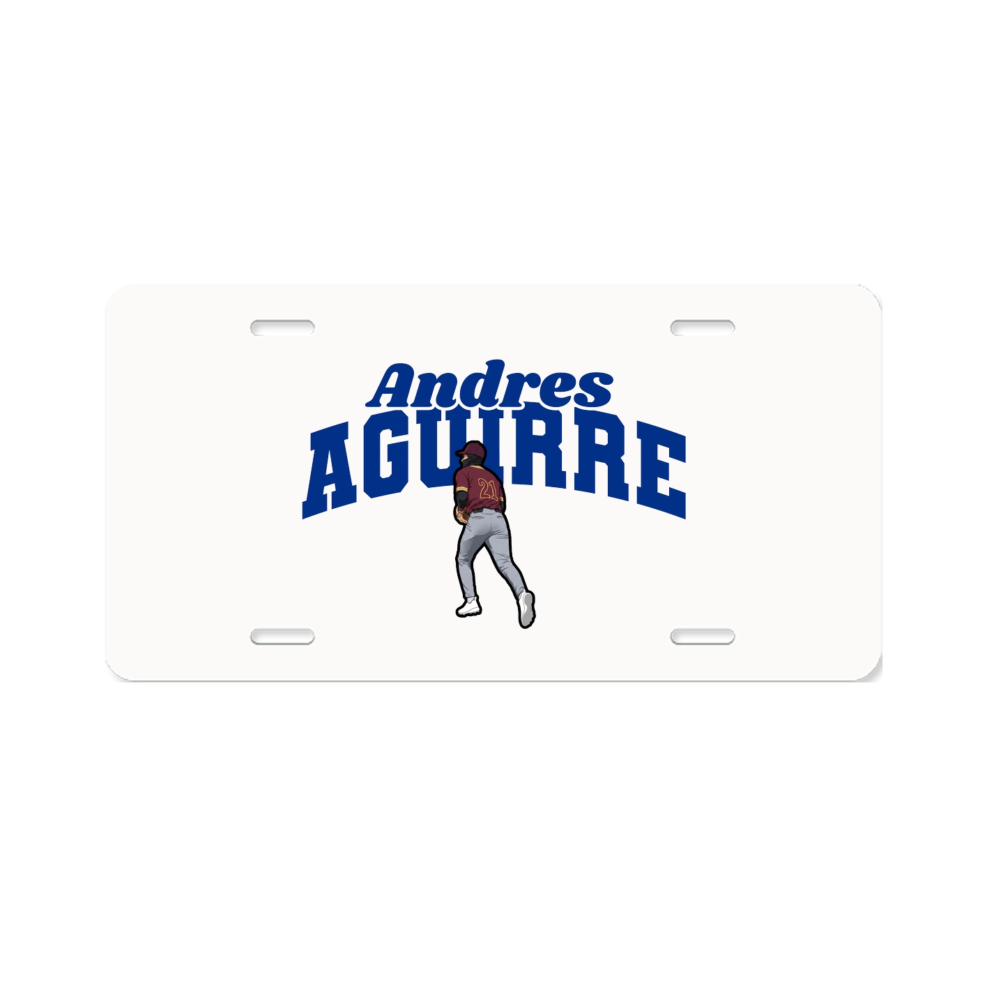 License Plate — Signature Arch in Classic