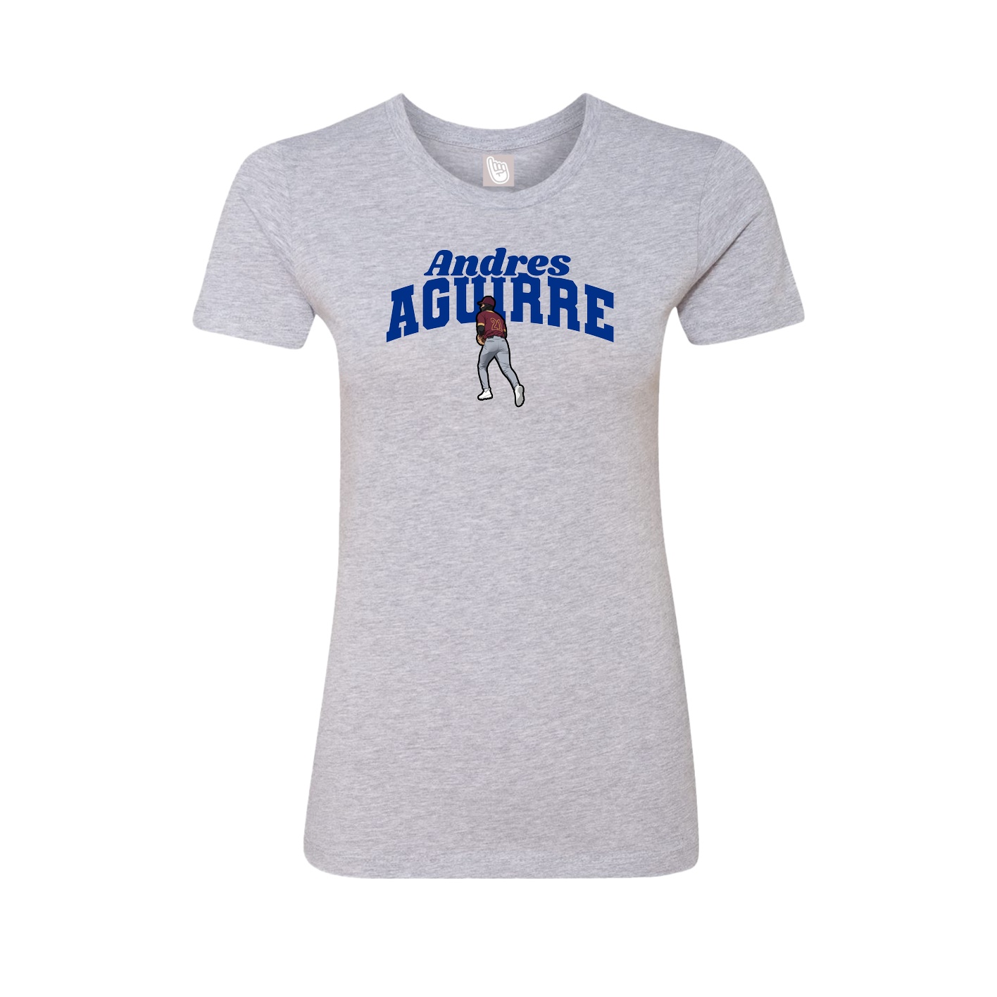 Womens Tee — Signature Arch in Grey