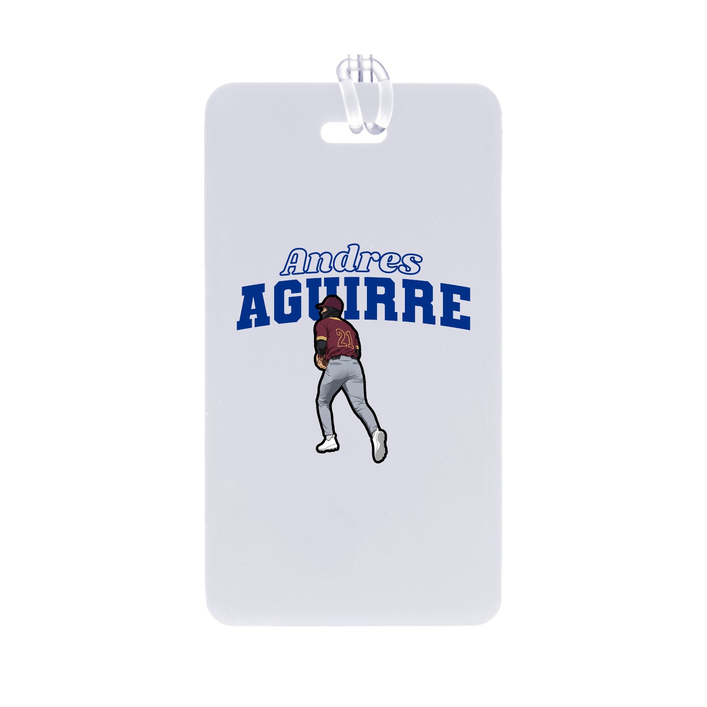 Bag Tag — Name Arch in Classic
