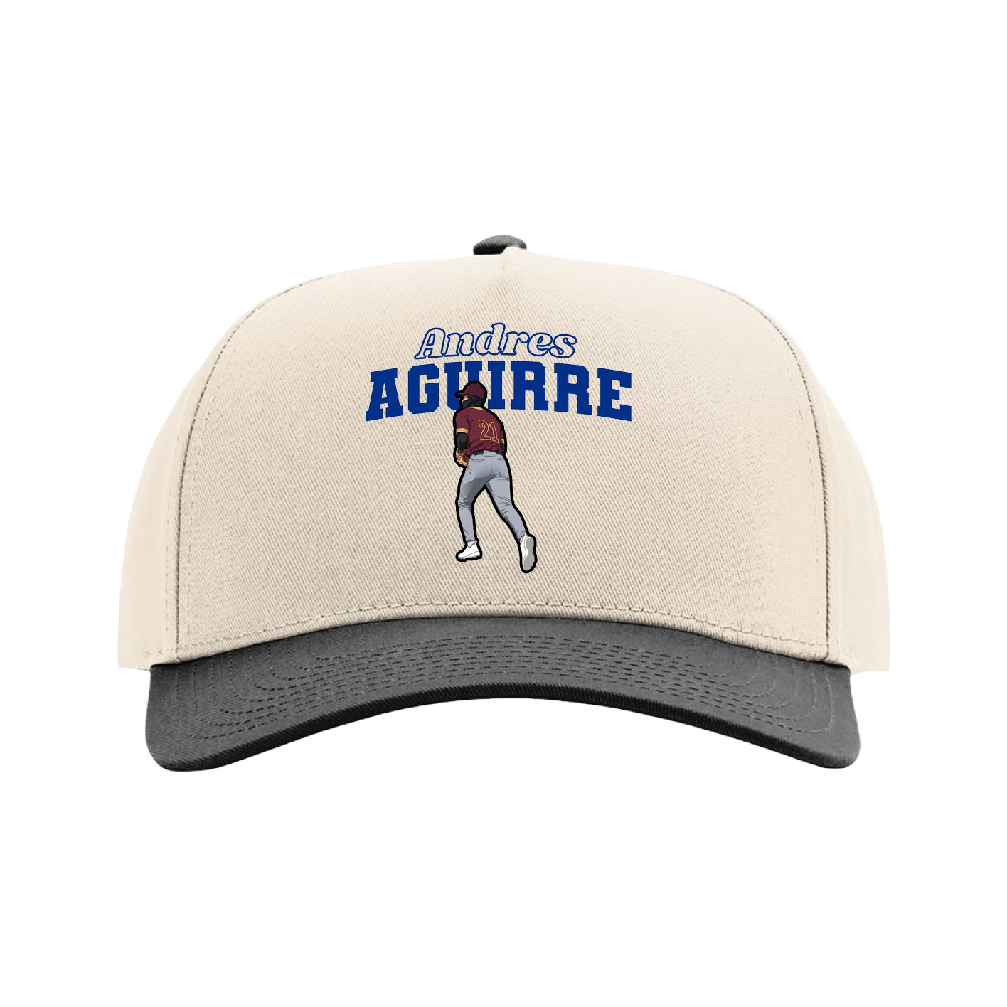 Full Fabric Five-Panel Champ Cap