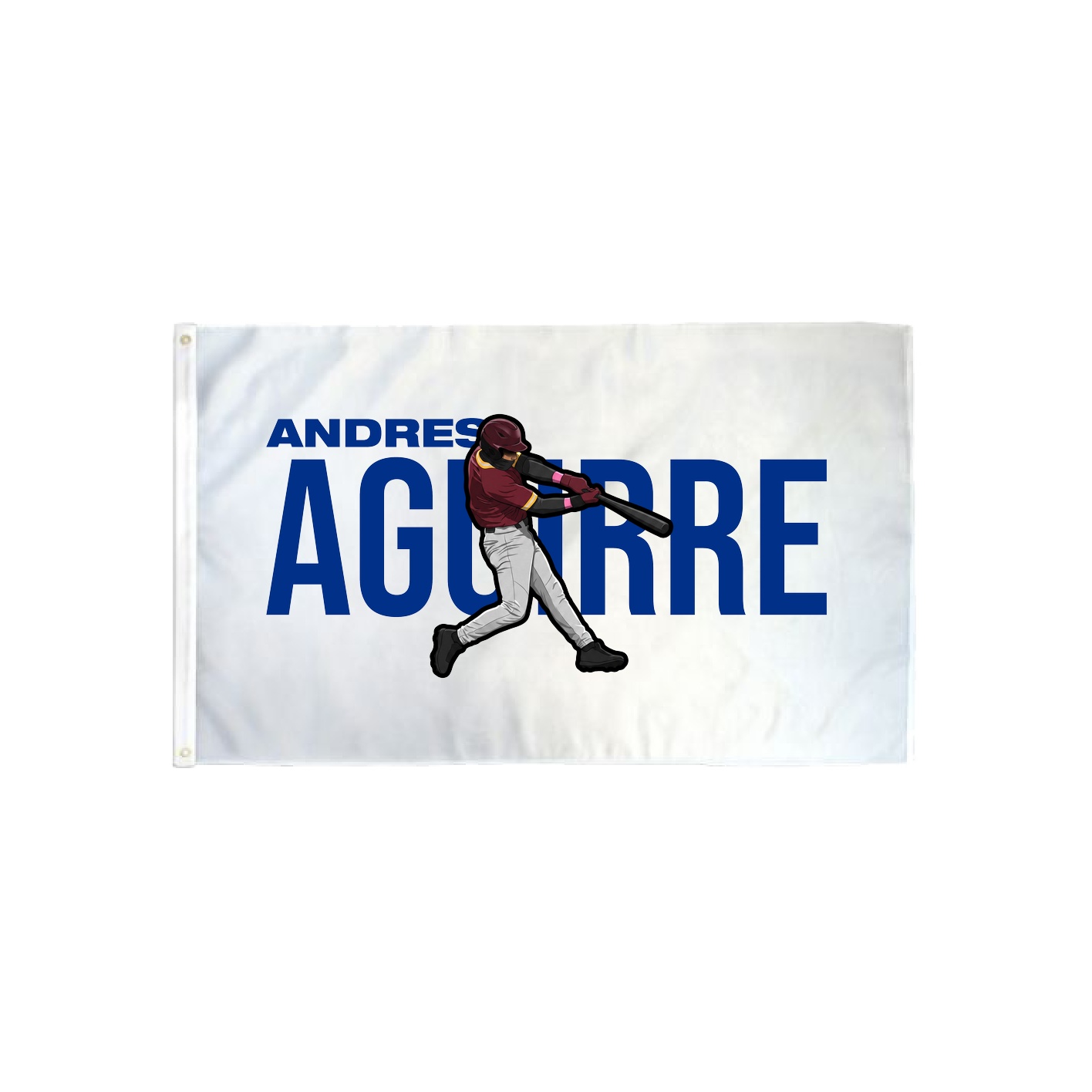 3x5 Flag — Player Name in Classic