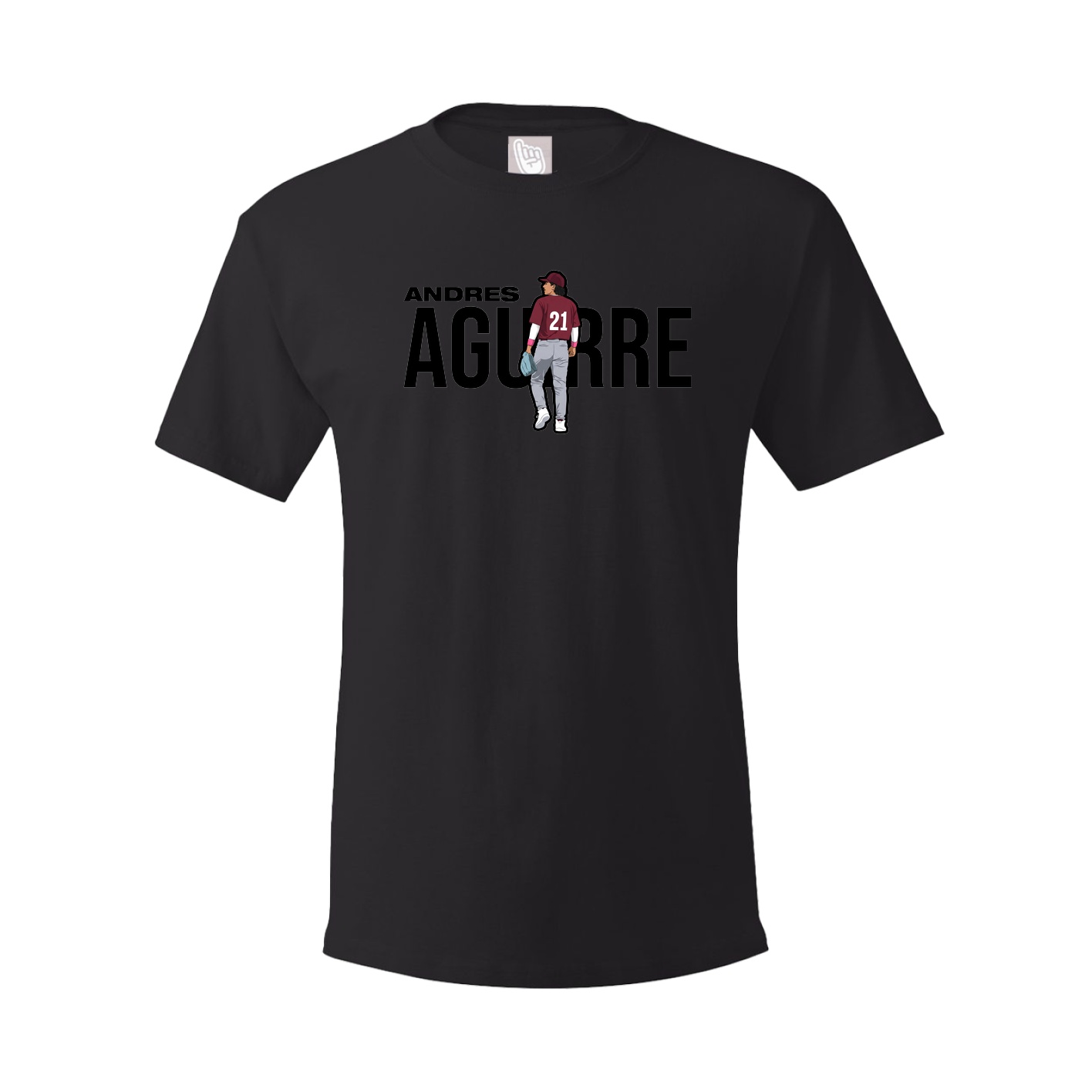 Youth Tee — Player Name in Black