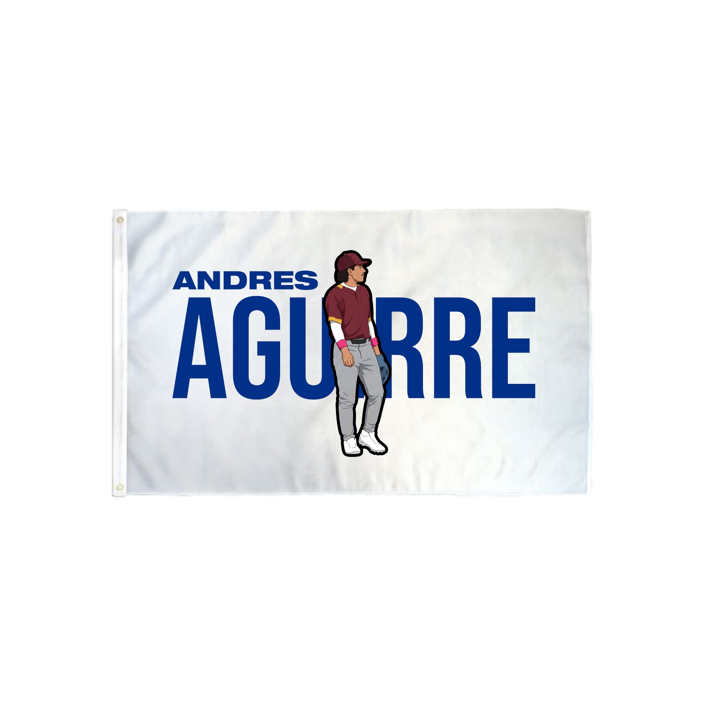 3x5 Flag — Player Name in Classic