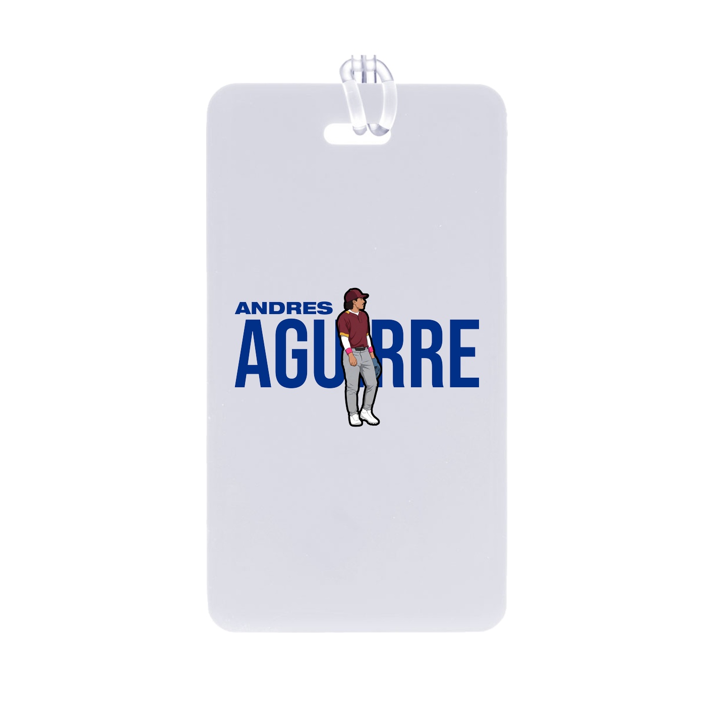 Bag Tag — Player Name in Classic
