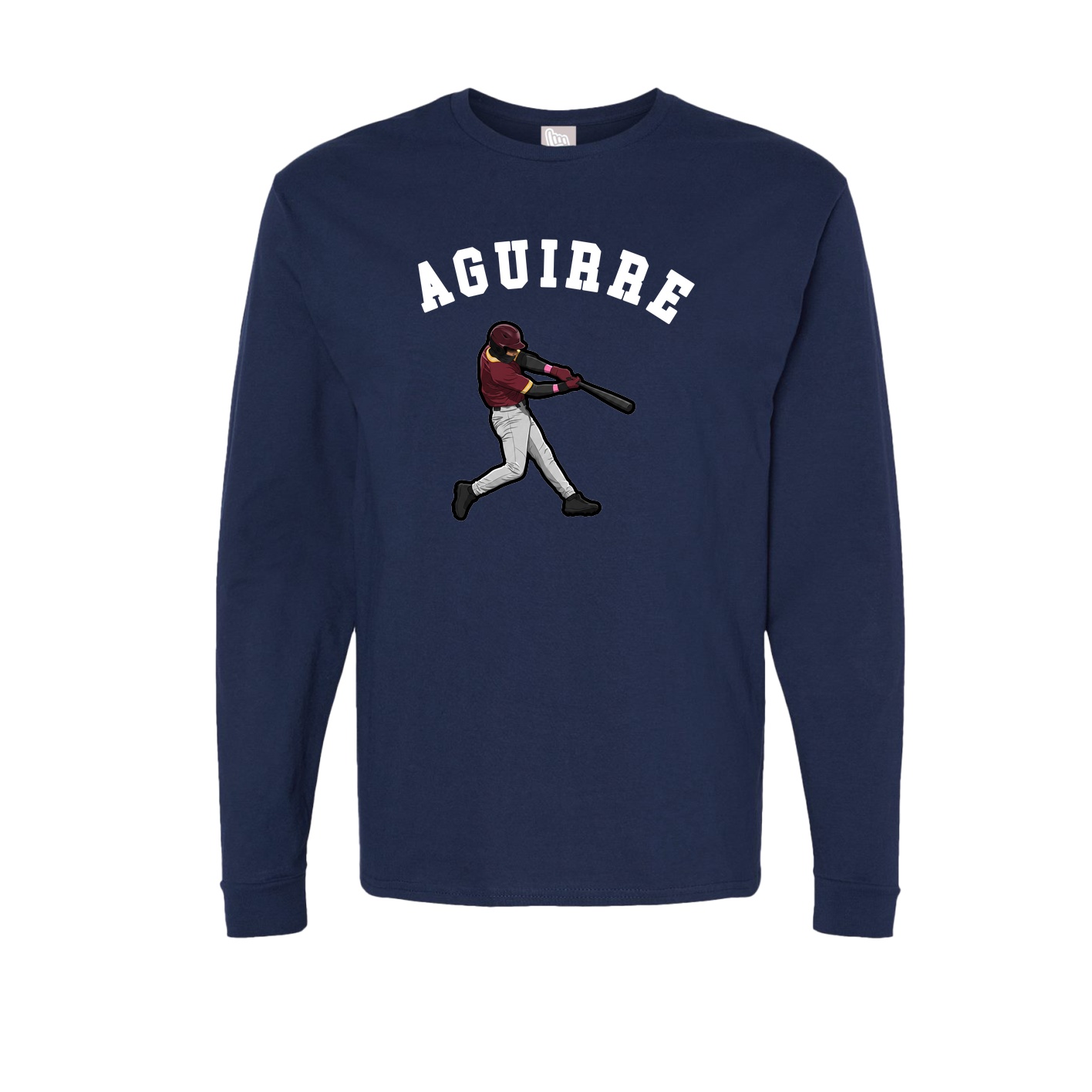Long Sleeve Tee — Shirsey Arch in Navy