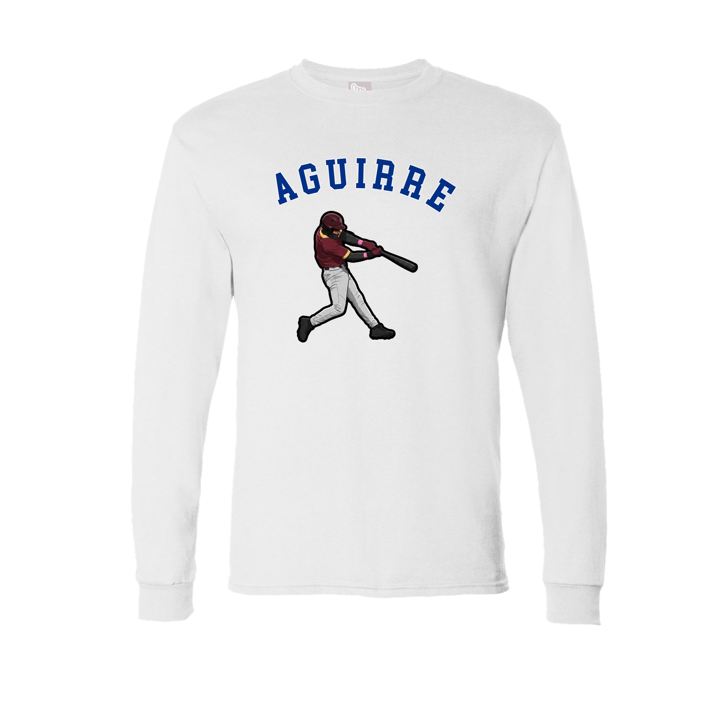 Long Sleeve Tee — Shirsey Arch in White